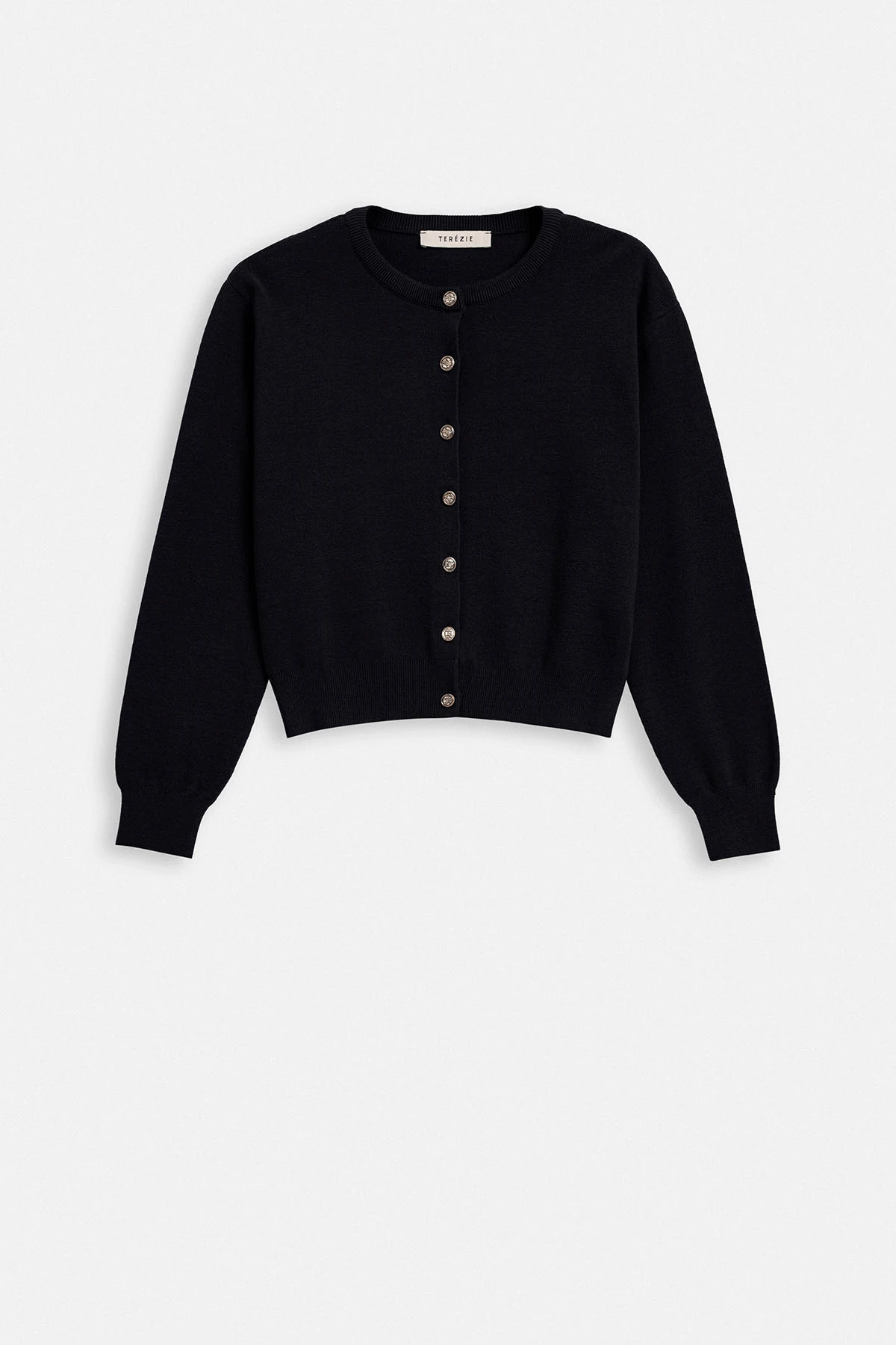 YUMUŞAK DOKULU TRİKO HIRKA - SİYAH