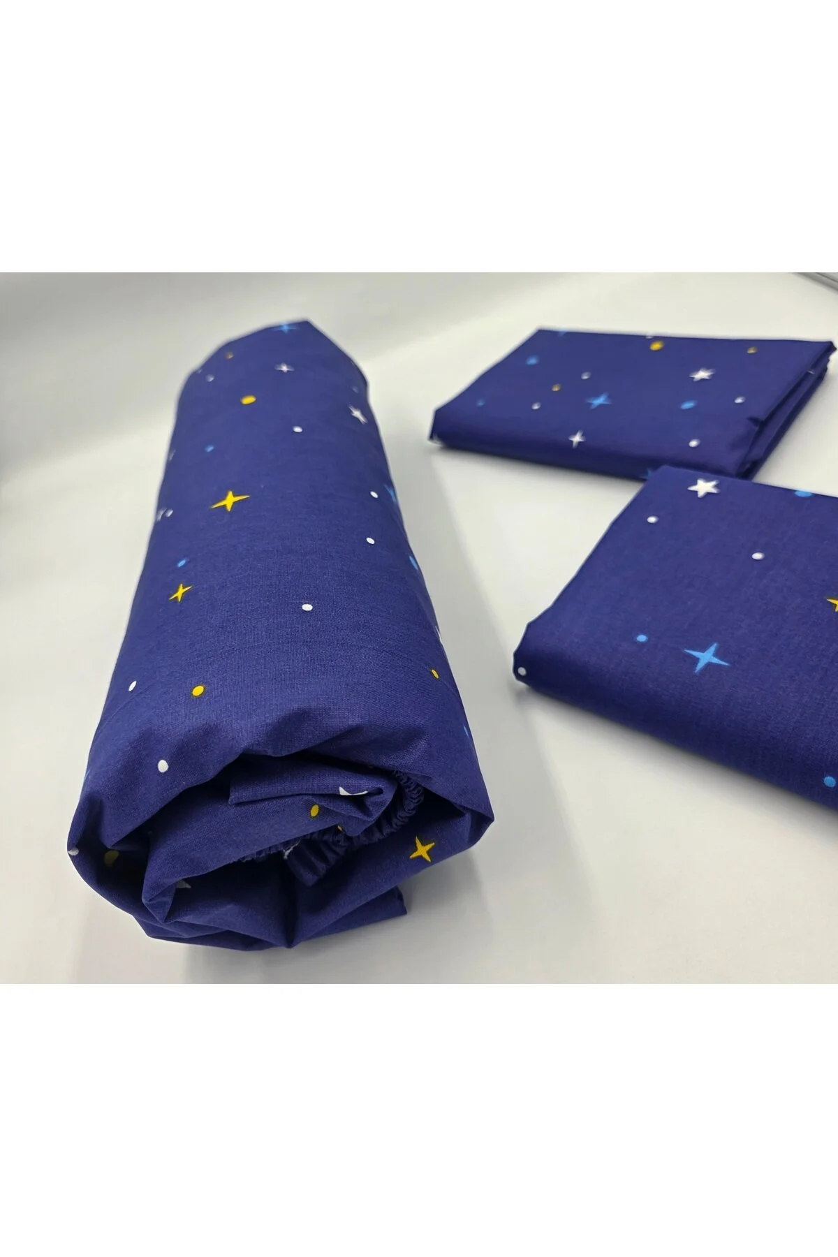 Yeni Sezon | %100 Pamuk Lastikli Çarşaf + Yastık Kılıfı | Derin Köşe (28-30 cm)