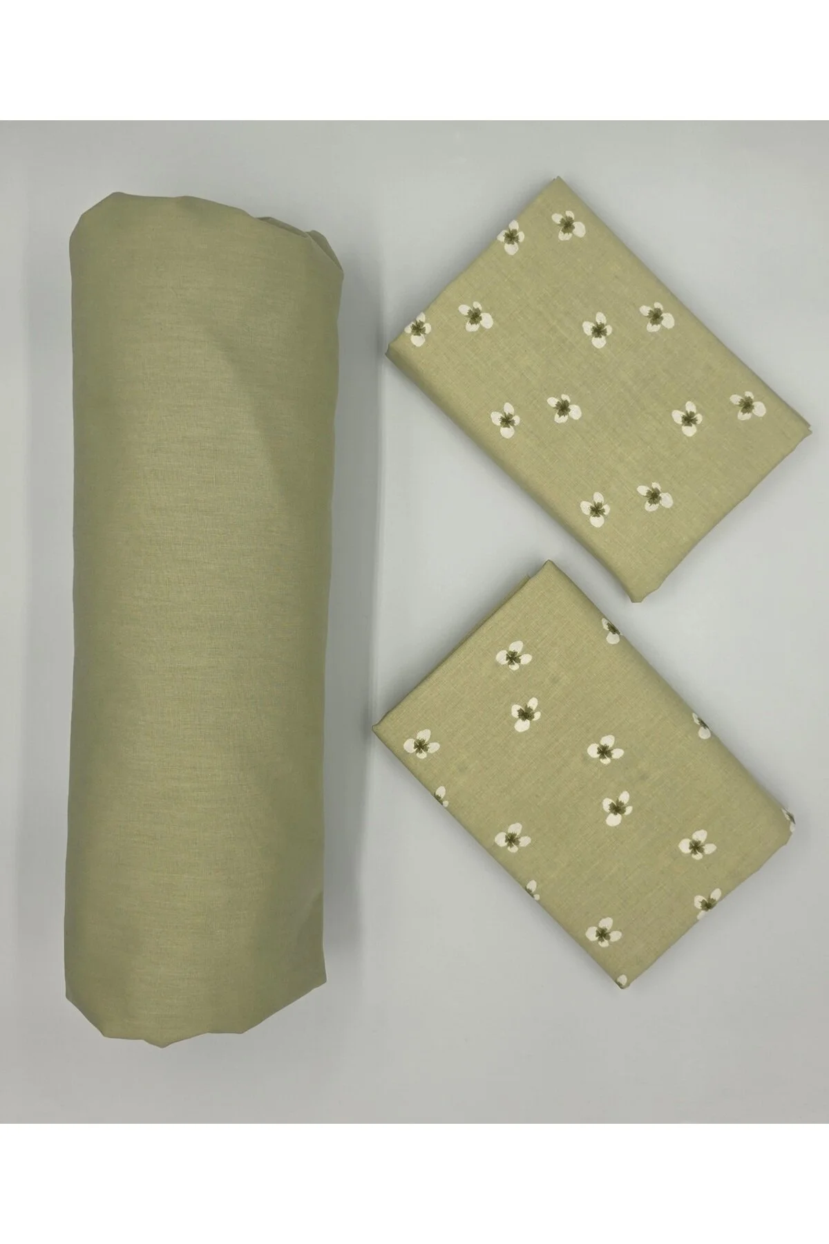 Yeni Sezon | %100 Pamuk Lastikli Çarşaf + Yastık Kılıfı | Derin Köşe (28-30 cm)