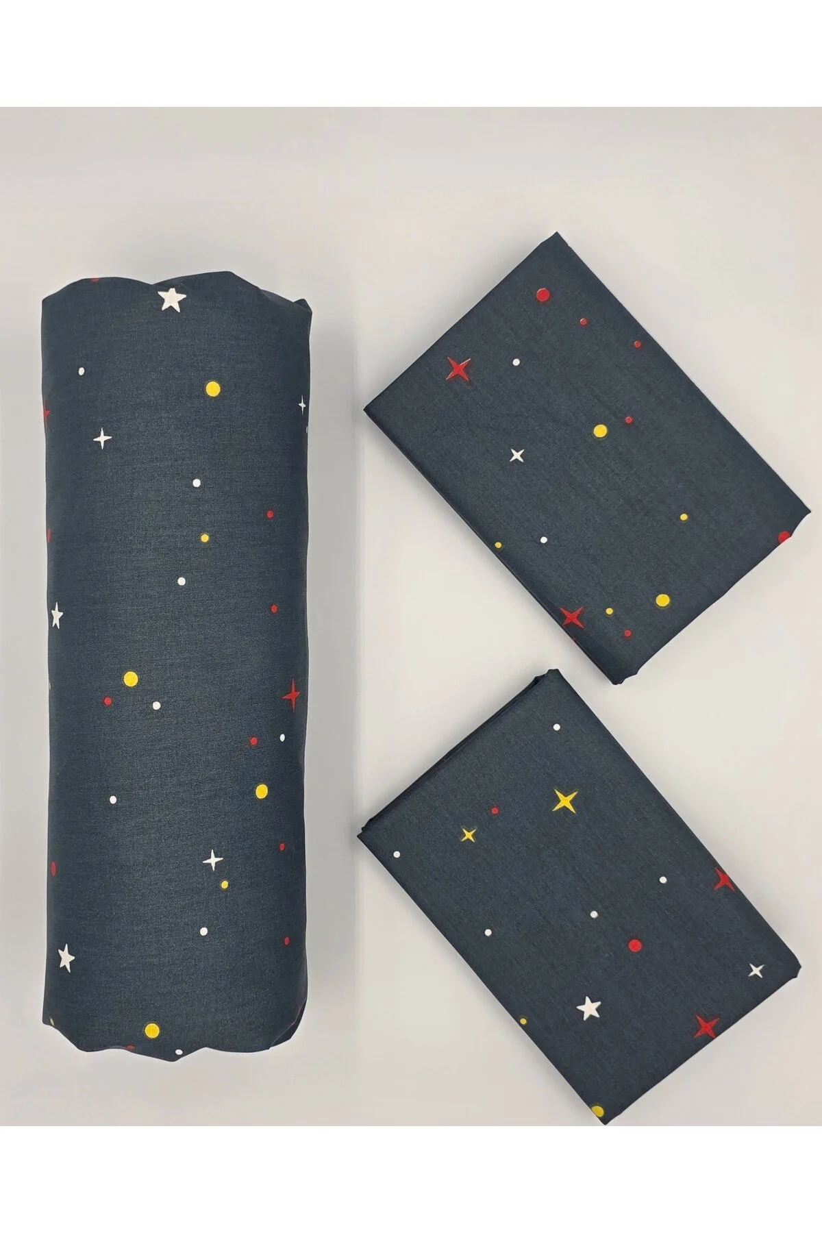 Yeni Sezon | %100 Pamuk Lastikli Çarşaf + Yastık Kılıfı | Derin Köşe (28-30 cm)