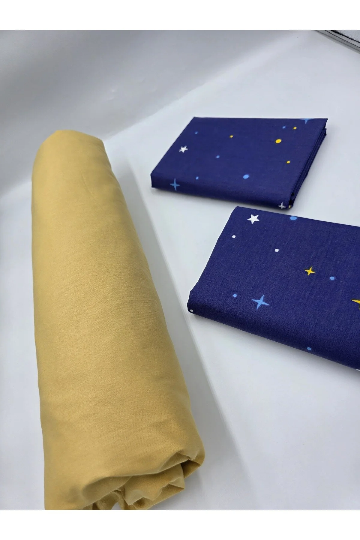 Yeni Sezon | %100 Pamuk Lastikli Çarşaf + Yastık Kılıfı | Derin Köşe (28-30 cm)