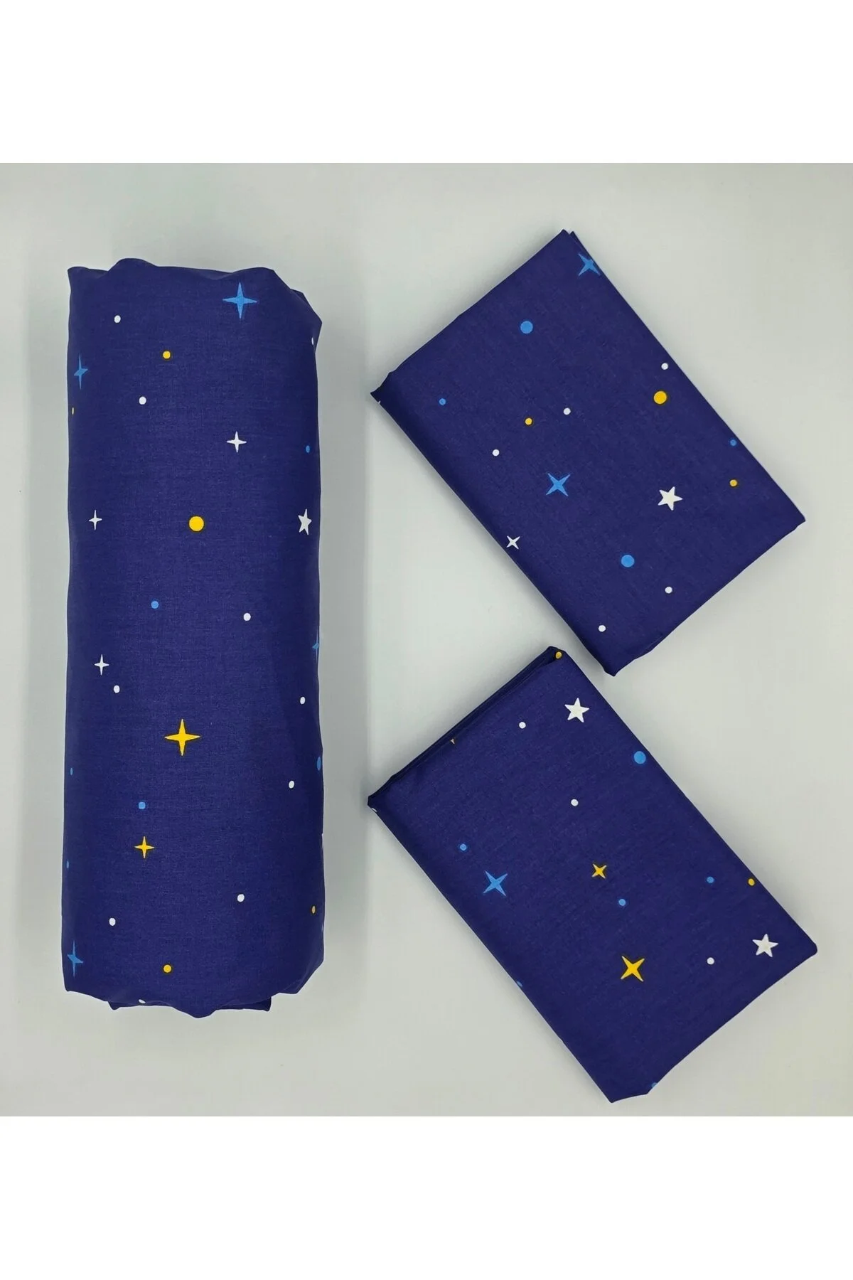 Yeni Sezon | %100 Pamuk Lastikli Çarşaf + Yastık Kılıfı | Derin Köşe (28-30 cm)