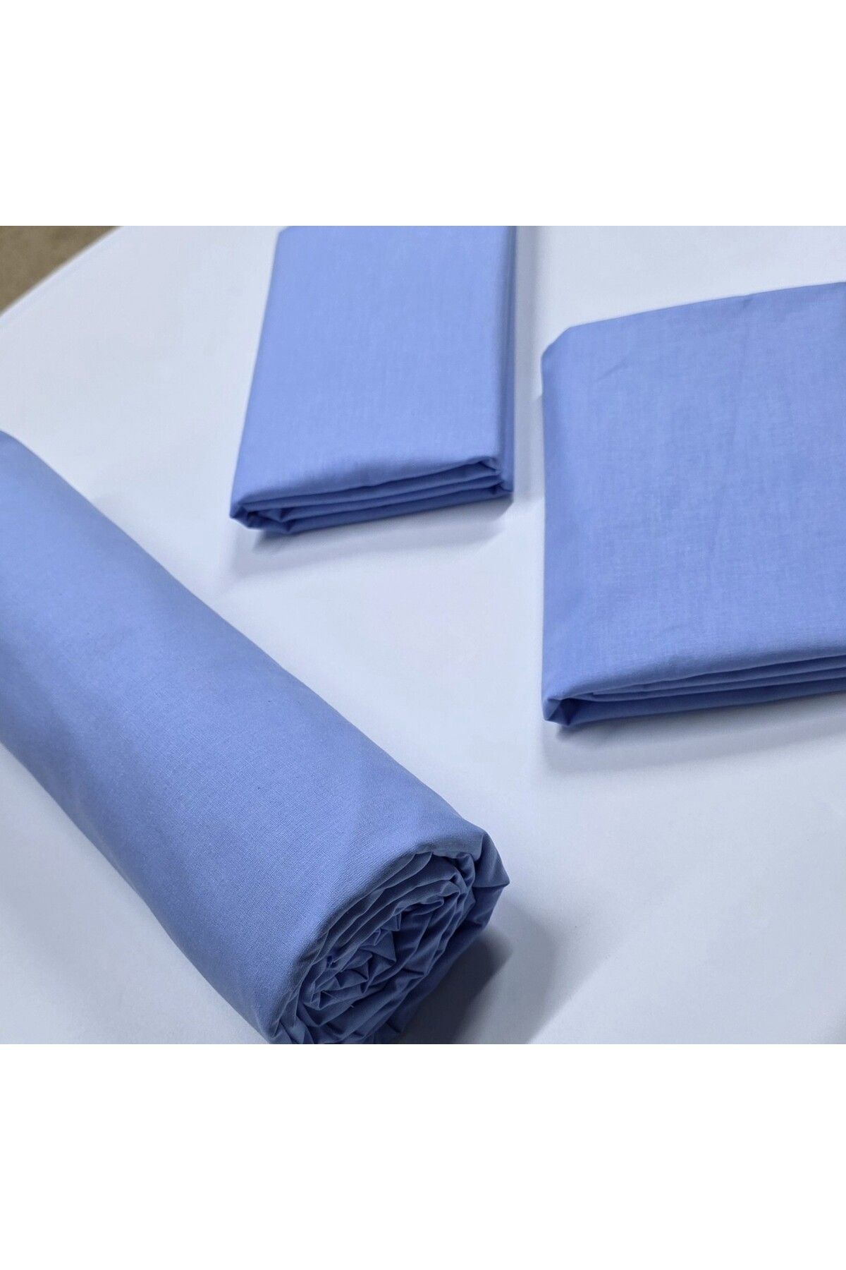 %100 Organik Pamuk Yumuşak Kumaş Lastikli Çarşaf | Yastık Kılıfı Köşe Derinliği 28-30cm