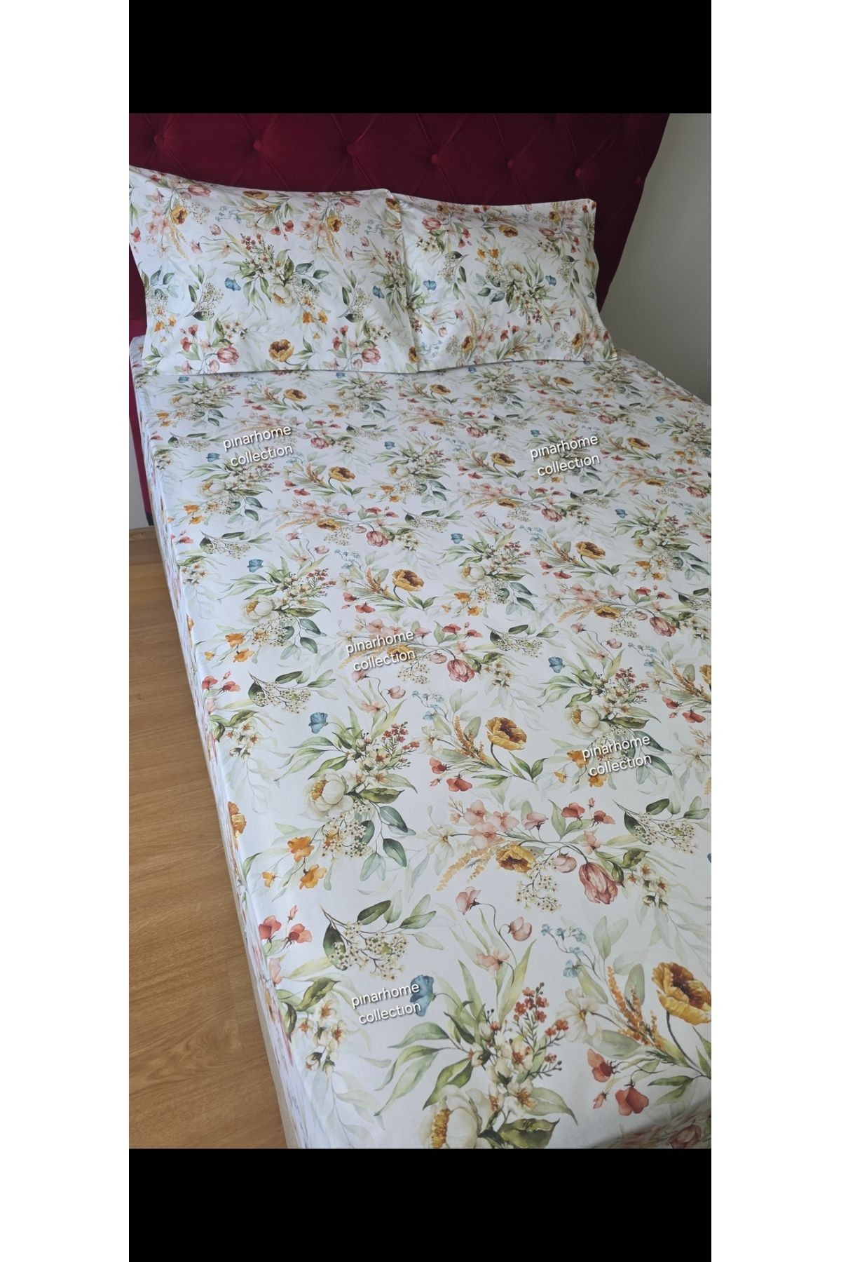 3 BOYUTLU DİJİTAL BASKI YENİ SEZON%100 PAMUK LASTİKLİ ÇARŞAF+YASTIK KILIFI KÖŞE DERİNLİĞİ 28-30 CM