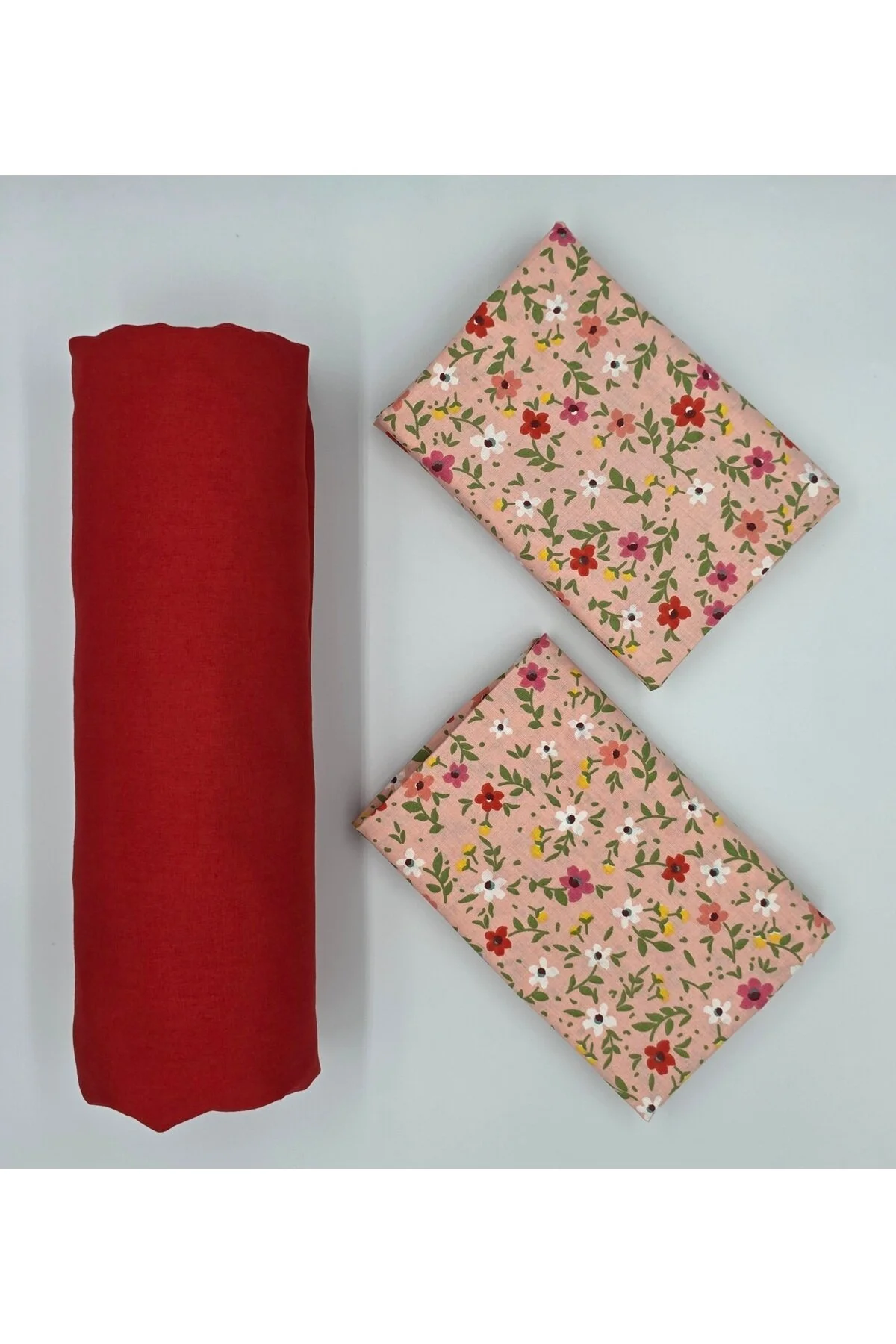 Yeni Sezon | %100 Pamuk Lastikli Çarşaf + Yastık Kılıfı | Derin Köşe (28-30 cm)