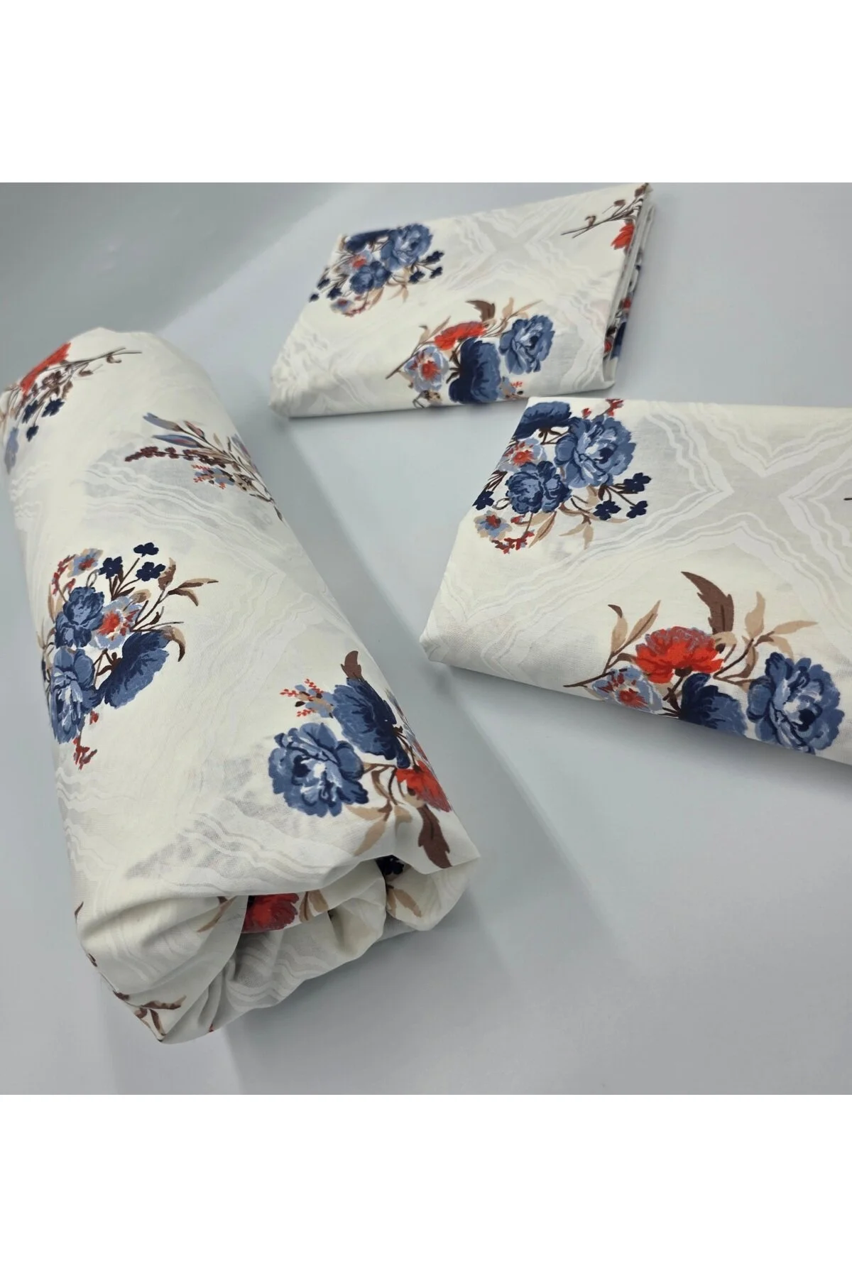 Yeni Sezon | %100 Pamuk Lastikli Çarşaf + Yastık Kılıfı | Derin Köşe (28-30 cm)