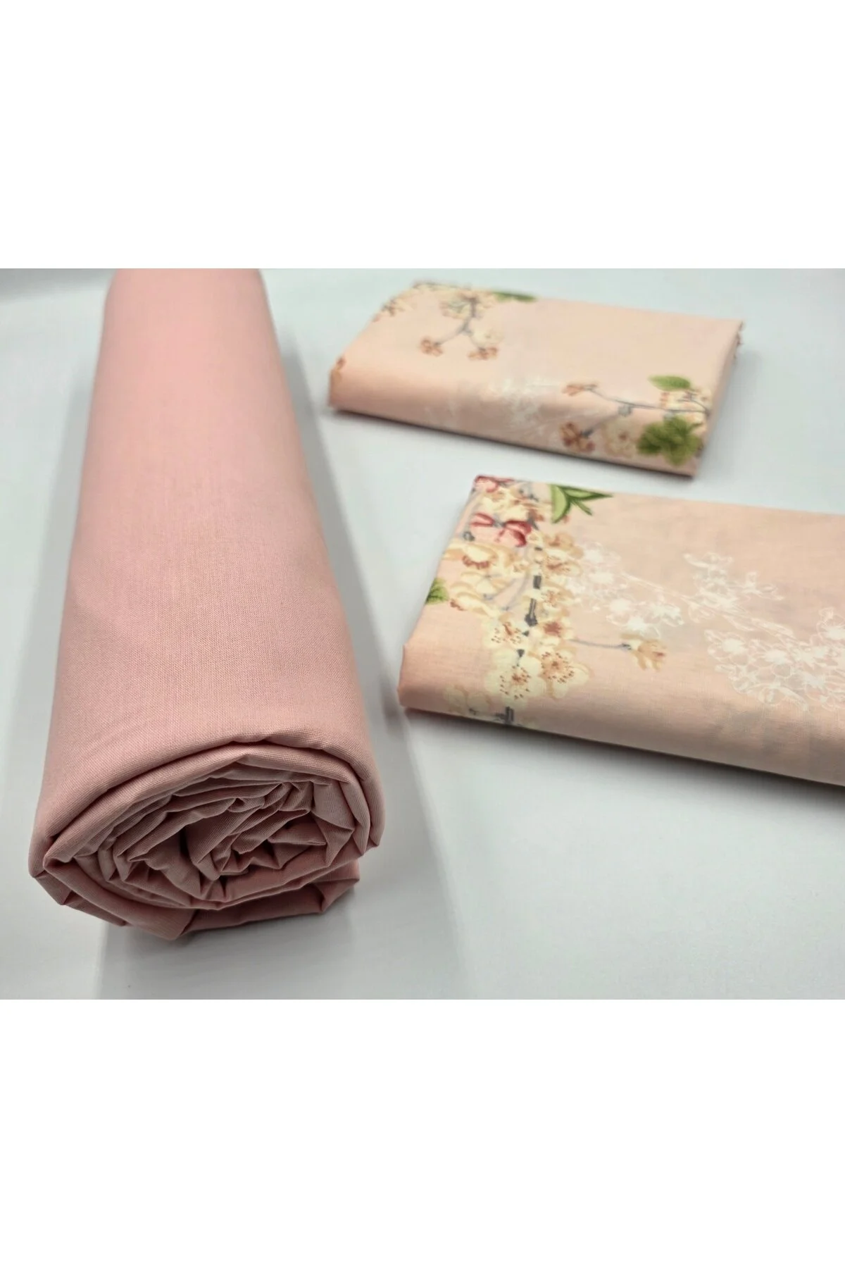 Yeni Sezon | %100 Pamuk Lastikli Çarşaf + Yastık Kılıfı | Derin Köşe (28-30 cm)