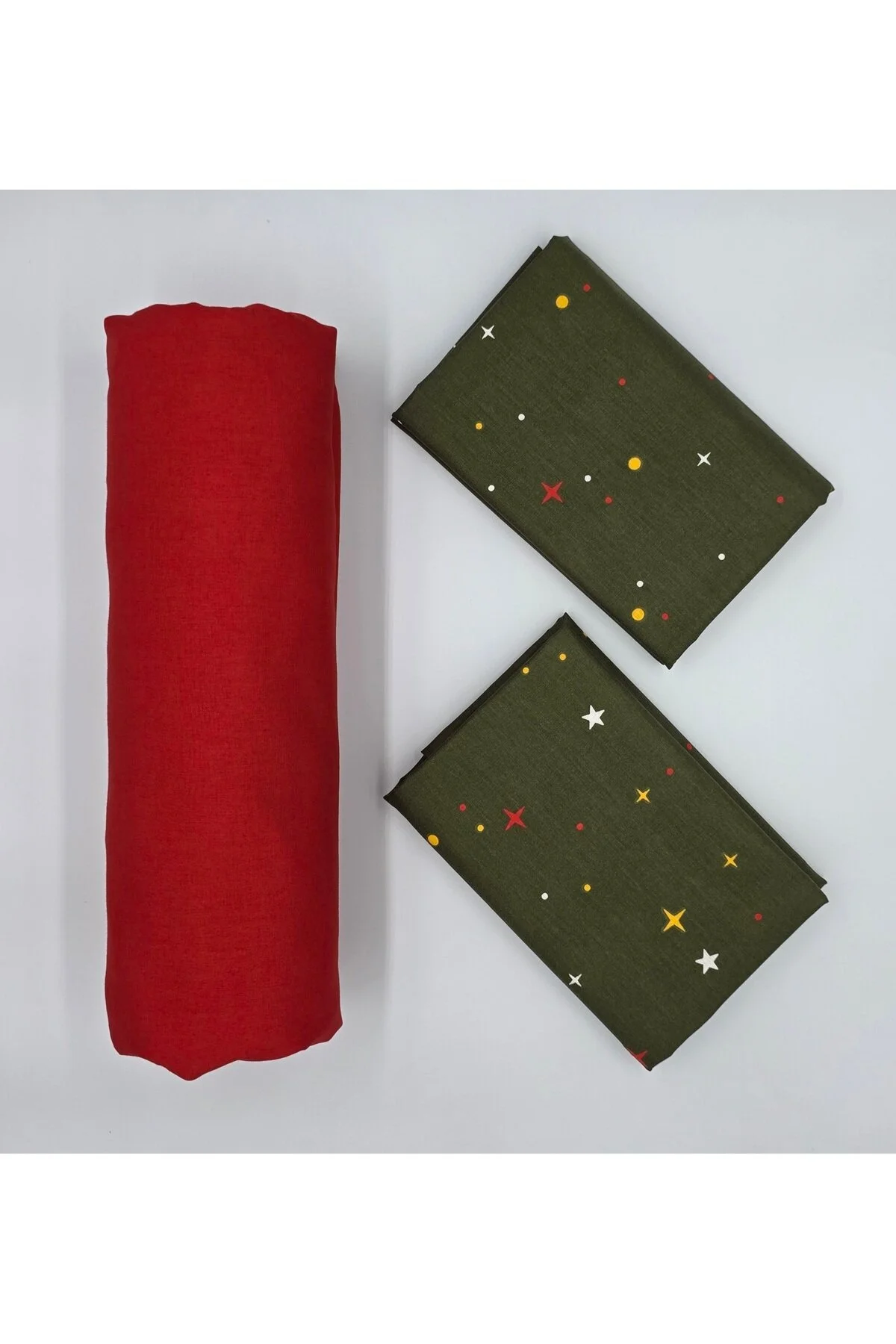 Yeni Sezon | %100 Pamuk Lastikli Çarşaf + Yastık Kılıfı | Derin Köşe (28-30 cm)