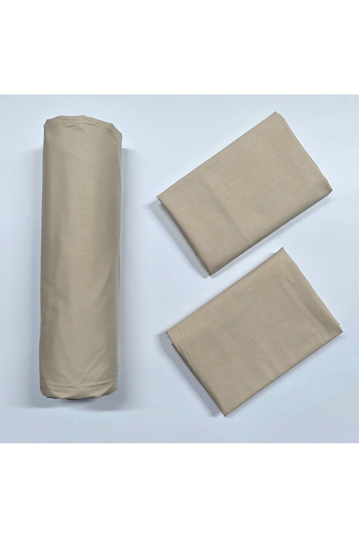 %100 Organik Pamuk Yumuşak Kumaş Lastikli Çarşaf | Yastık Kılıfı Köşe Derinliği 28-30cm