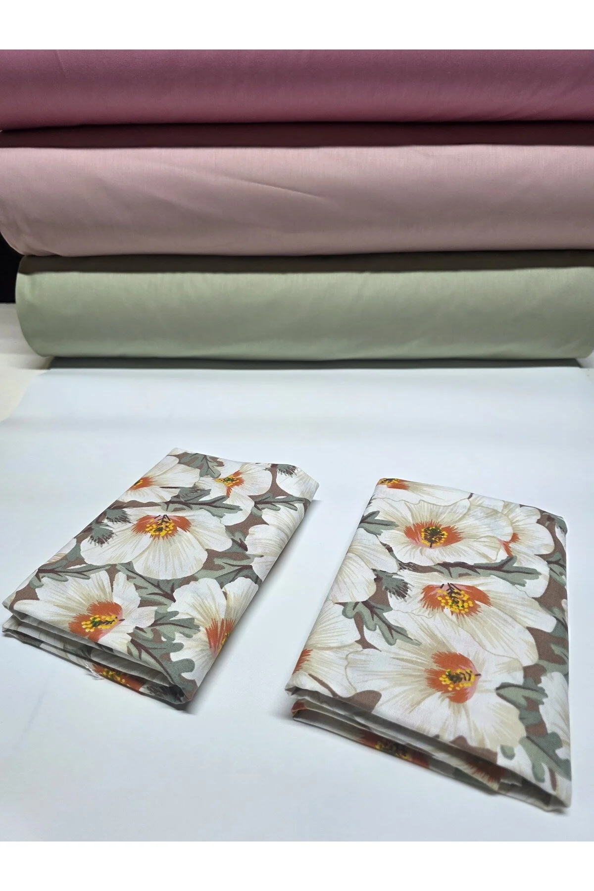 Yeni Sezon | %100 Pamuk Ranforce Yastık Kılıfı | Kapaklı (50x70 cm) | 2’li Paket