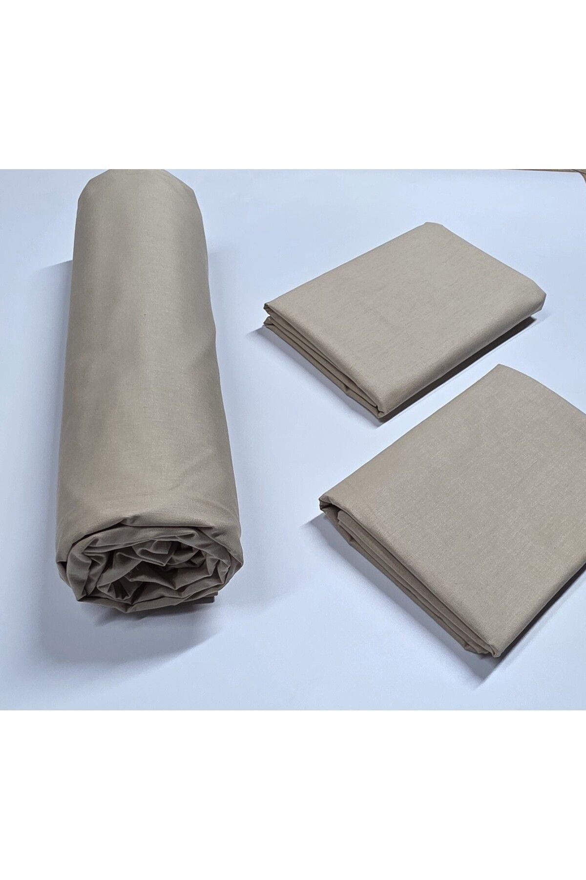 %100 Organik Pamuk Yumuşak Kumaş Lastikli Çarşaf | Yastık Kılıfı Köşe Derinliği 28-30cm