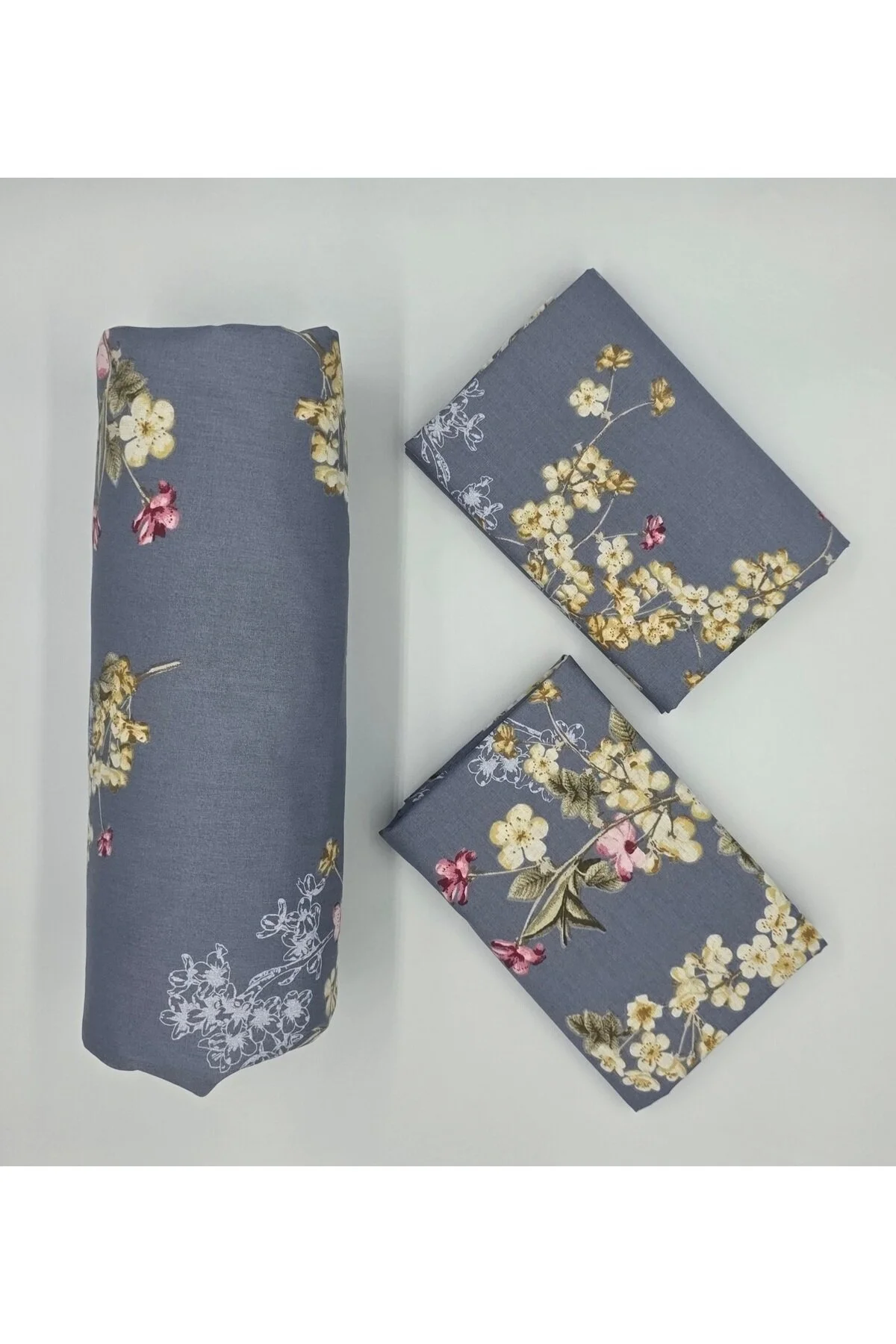 Yeni Sezon | %100 Pamuk Lastikli Çarşaf + Yastık Kılıfı | Derin Köşe (28-30 cm)
