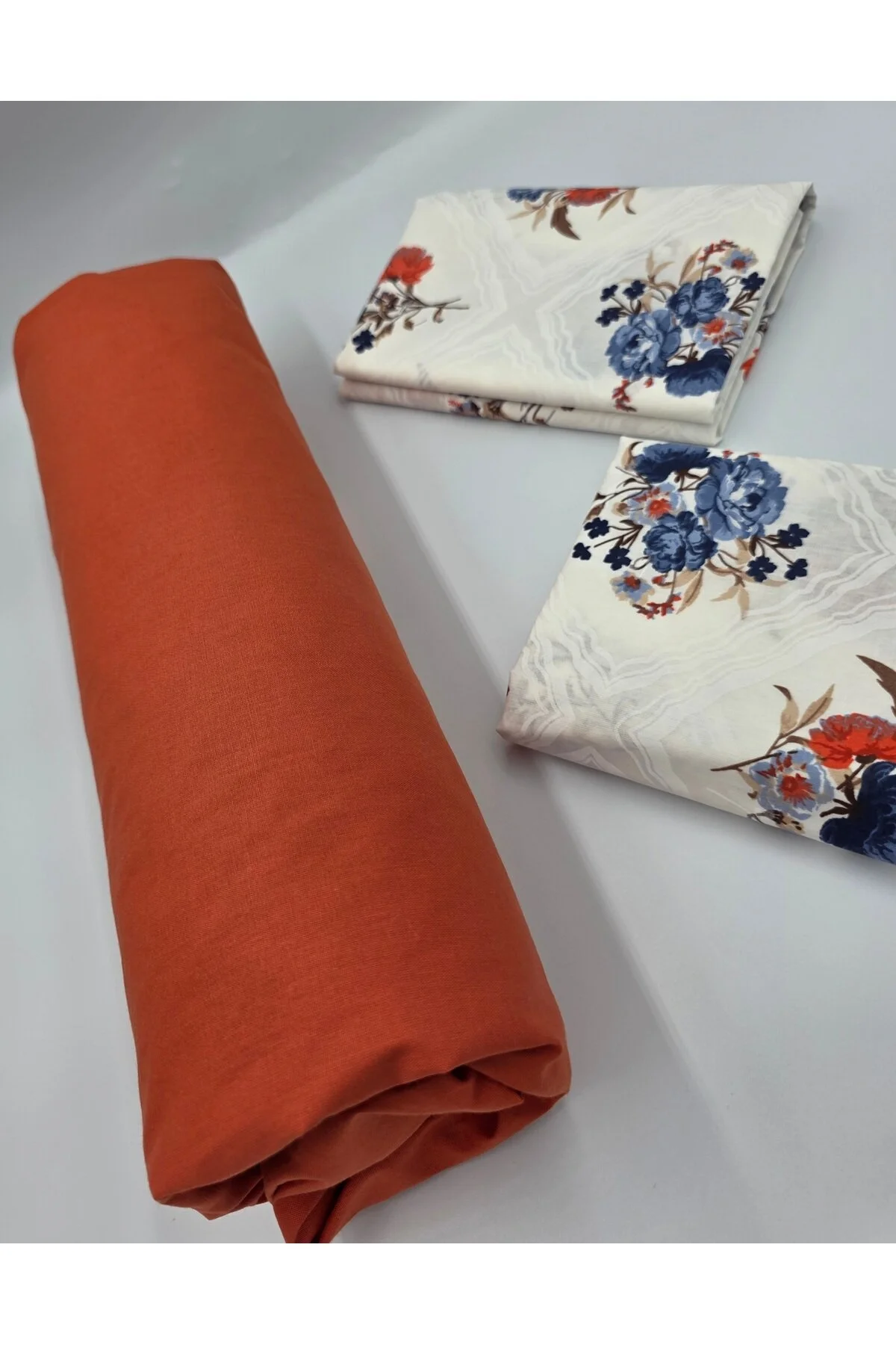 Yeni Sezon | %100 Pamuk Lastikli Çarşaf + Yastık Kılıfı | Derin Köşe (28-30 cm)