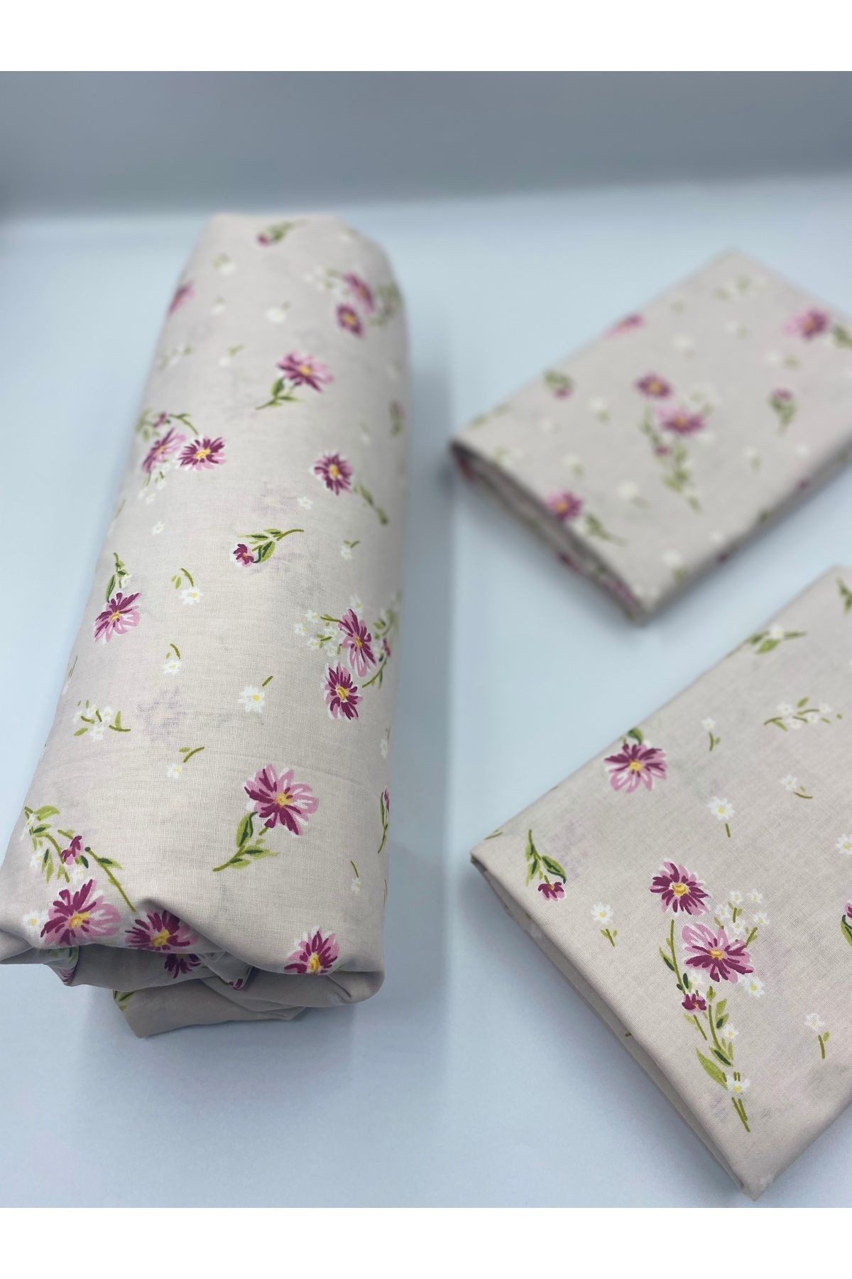 %100 PAMUK KUMAŞ LASTİKLİ ÇARŞAF+YASTIK KILIFI KÖŞE DERİNLİĞİ 28-30 CM YUMUŞAK KUMAŞ YENİ SEZON