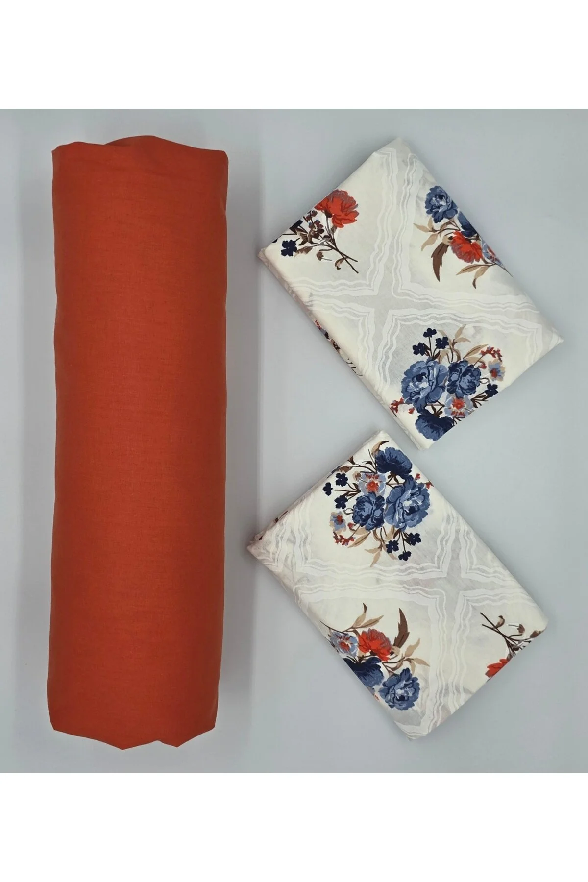 Yeni Sezon | %100 Pamuk Lastikli Çarşaf + Yastık Kılıfı | Derin Köşe (28-30 cm)