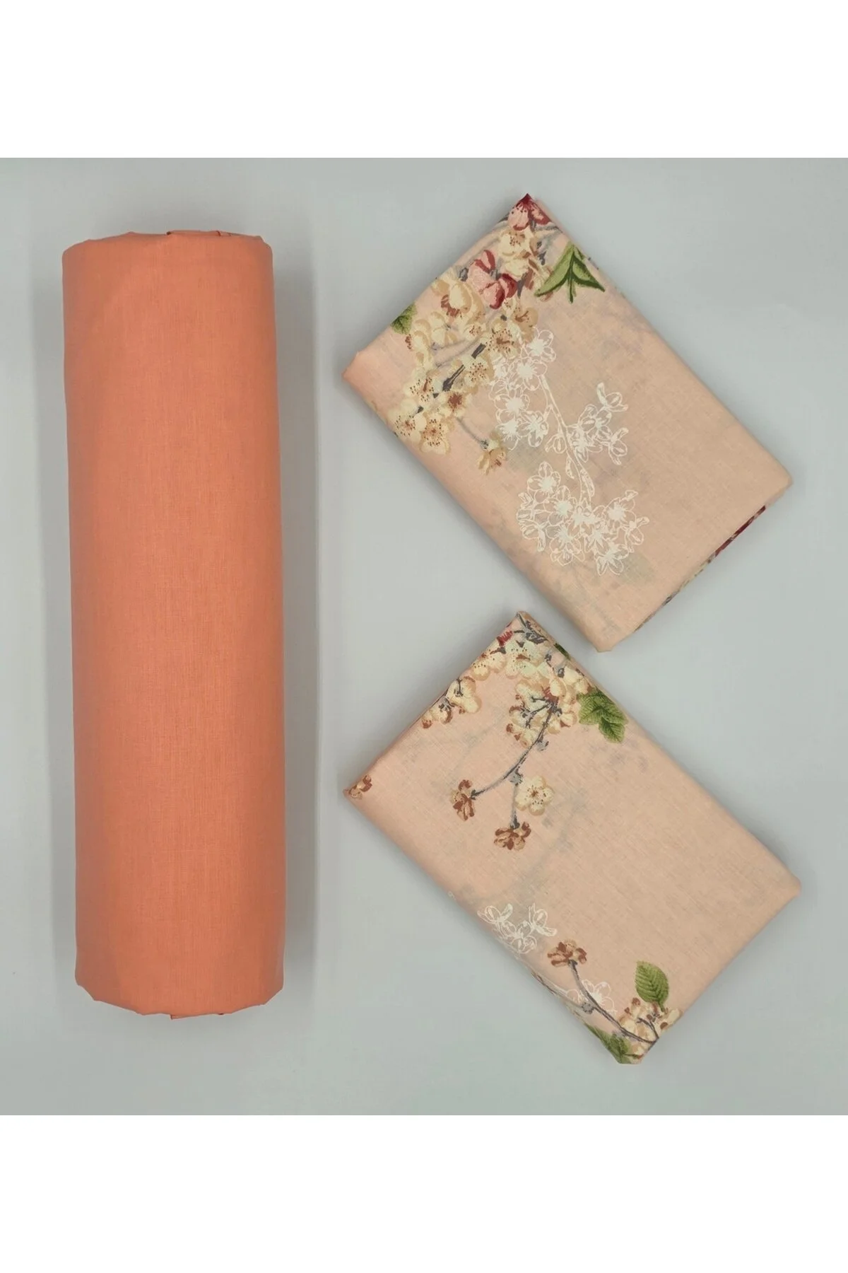 Yeni Sezon | %100 Pamuk Lastikli Çarşaf + Yastık Kılıfı | Derin Köşe (28-30 cm)