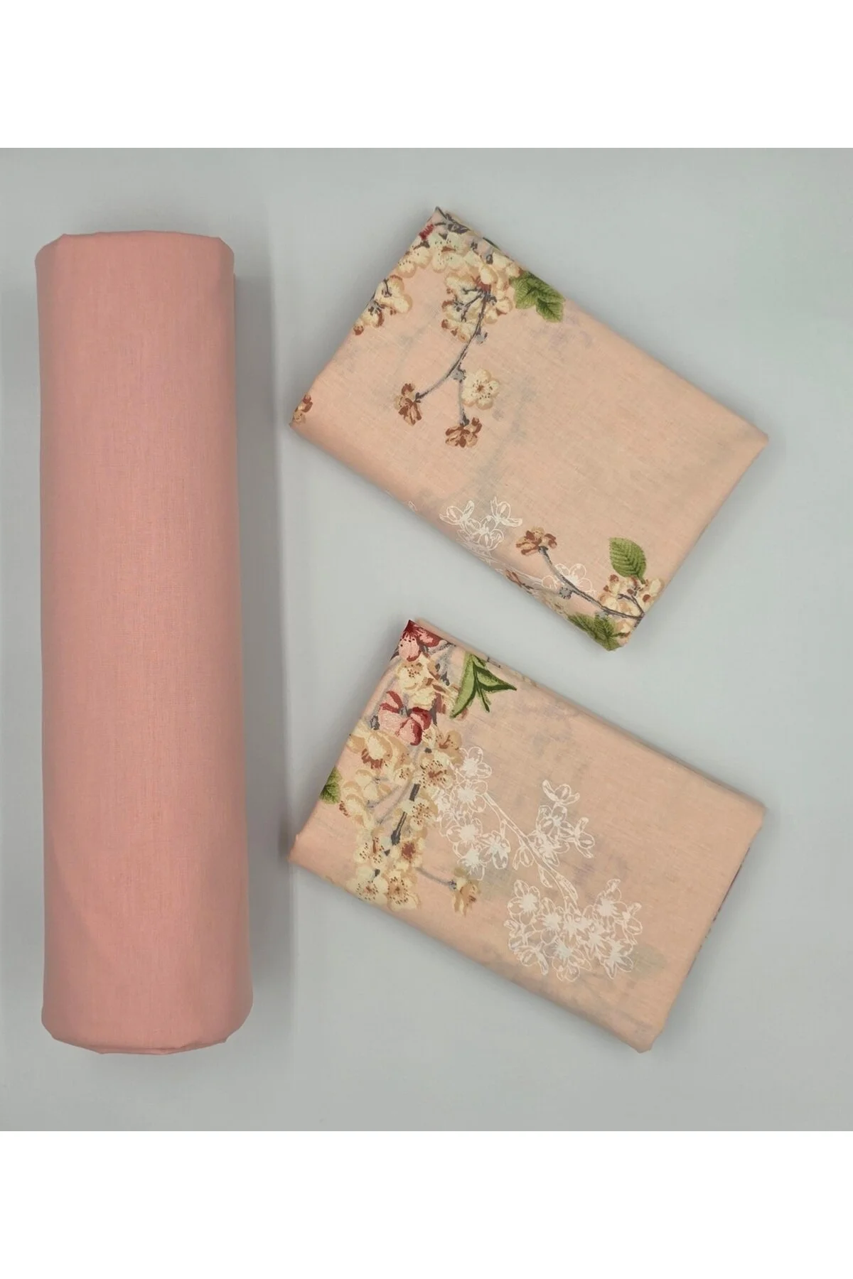 Yeni Sezon | %100 Pamuk Lastikli Çarşaf + Yastık Kılıfı | Derin Köşe (28-30 cm)
