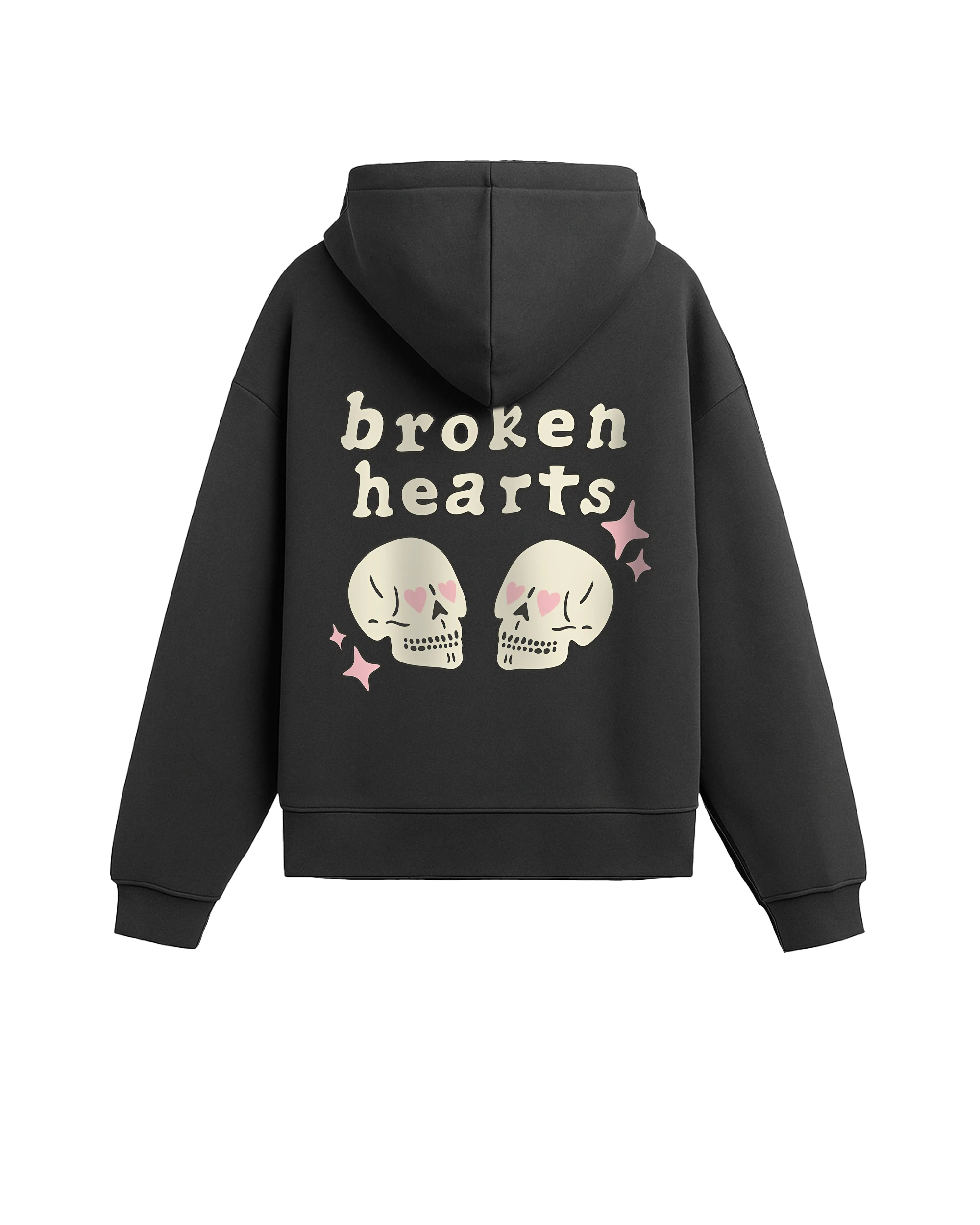 BROKEN HOODIE - Füme