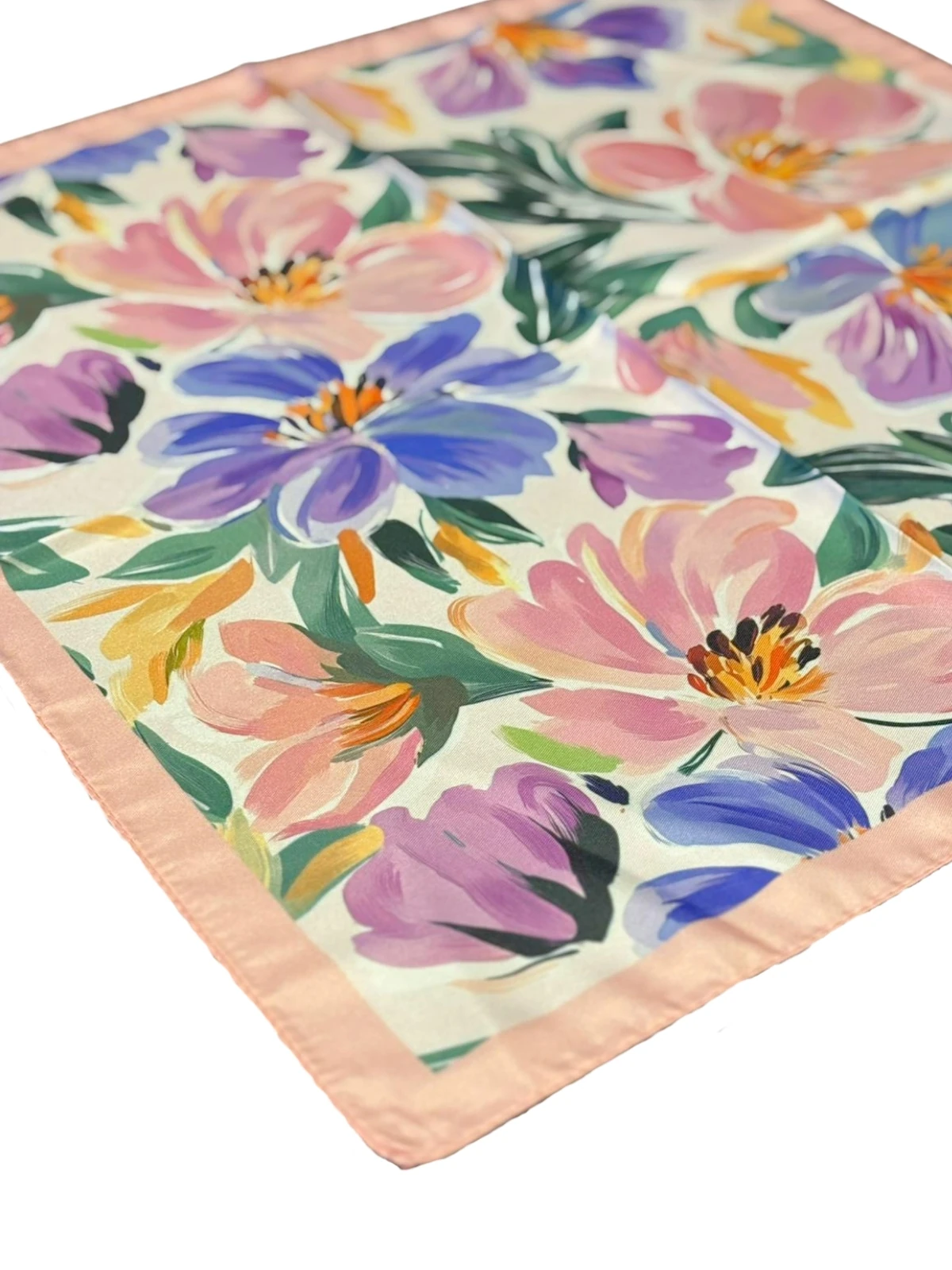 Soft Çiçekli Fular