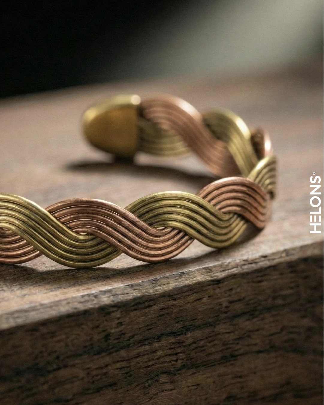 Yin-Yang Bakır Bileklik