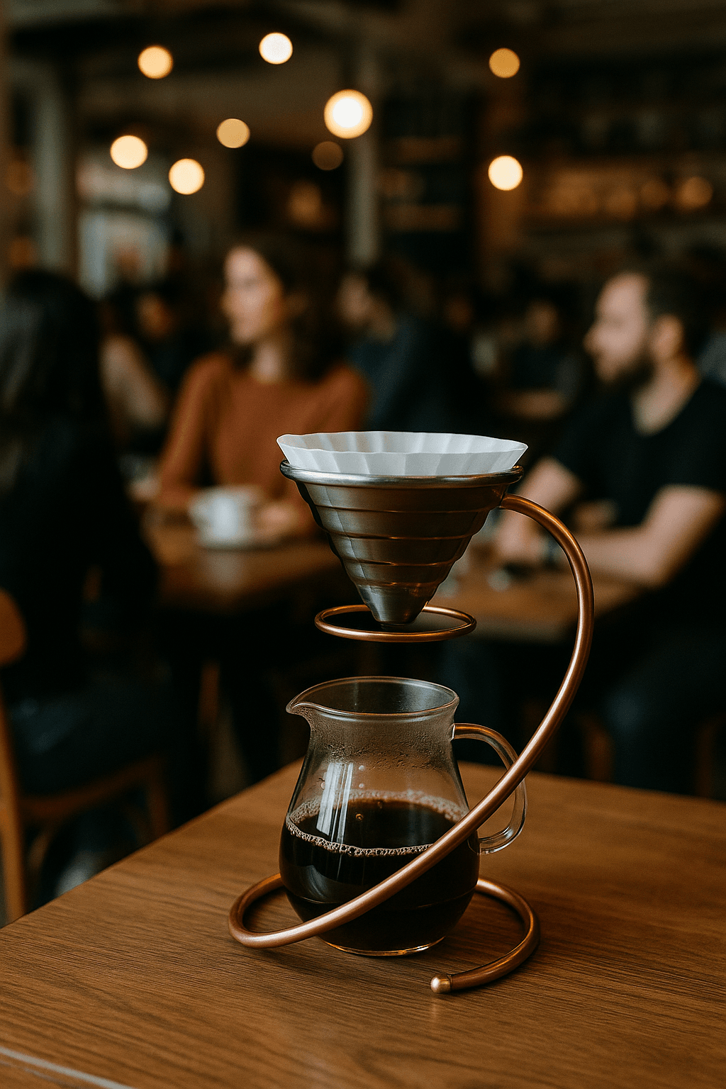 Bakır Dripper Standı