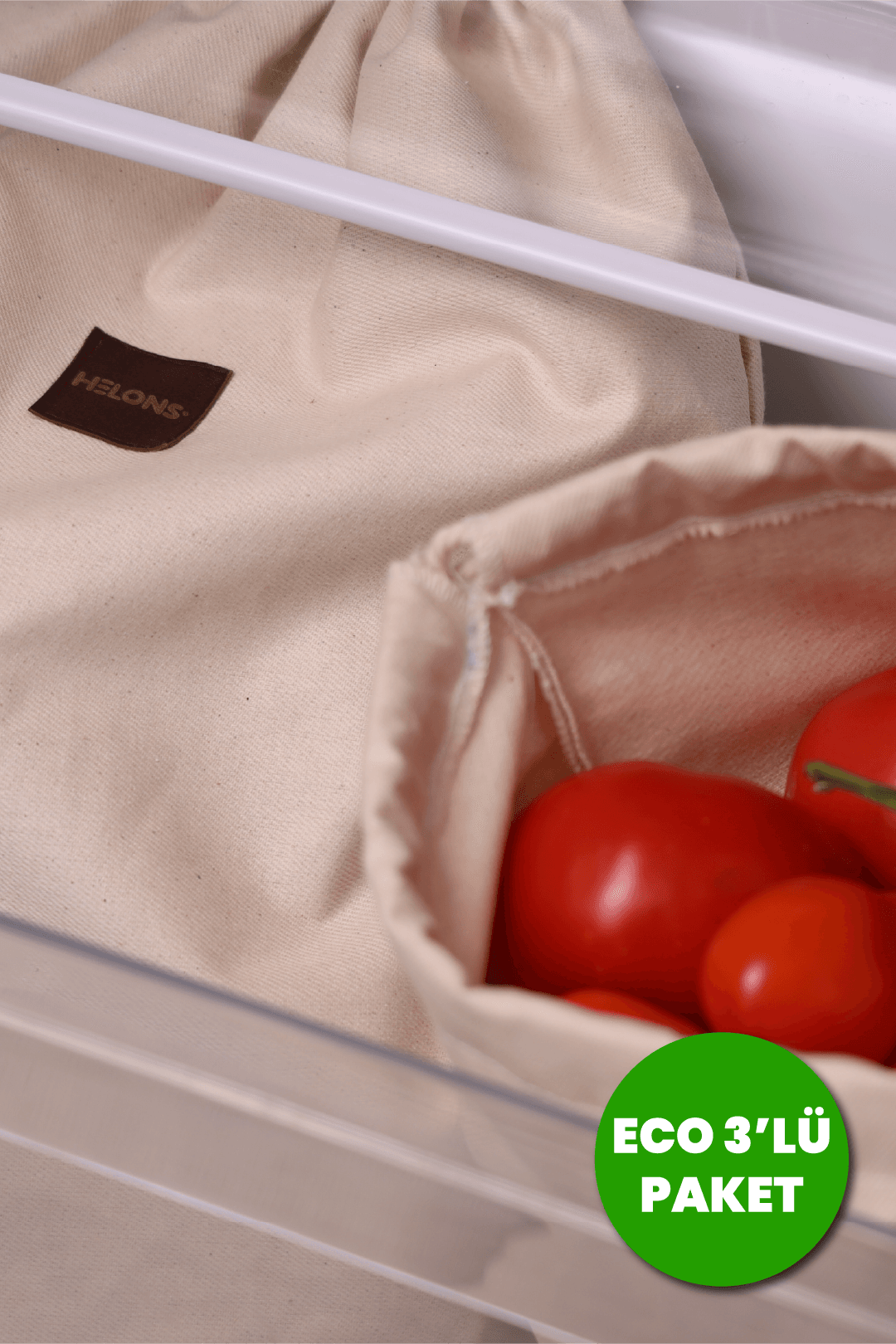 FreshBag - Doğal Kese Küçük Boy Eco 3 Paket