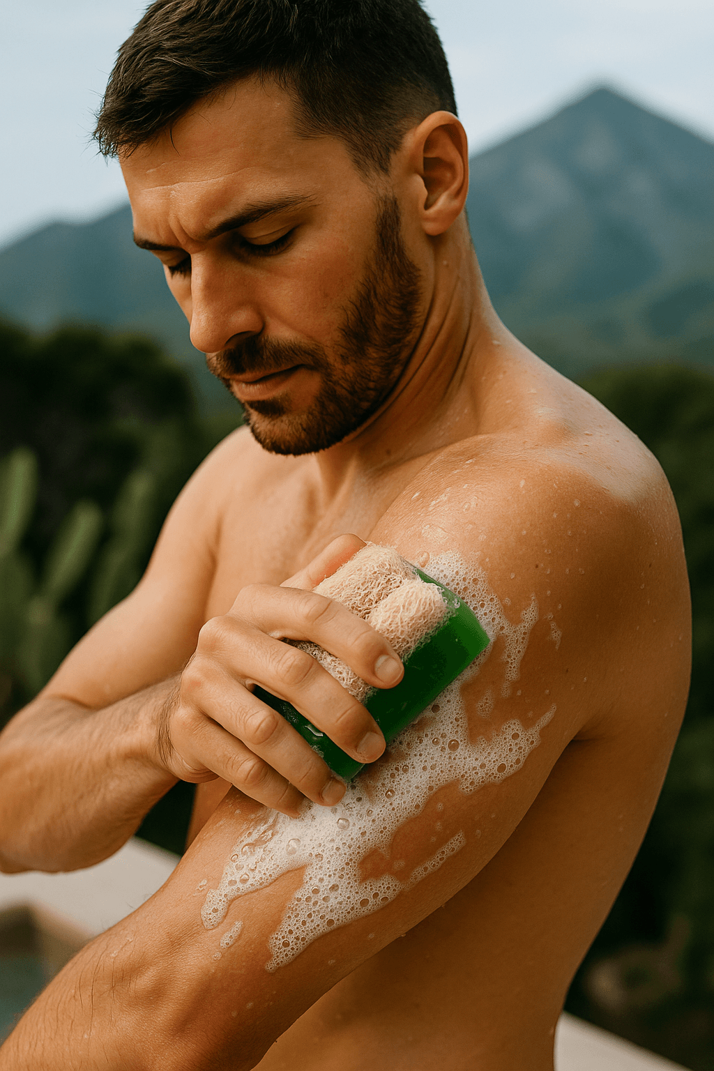 Kabak Lifli Aloe Vera Özlü Doğal Sabun
