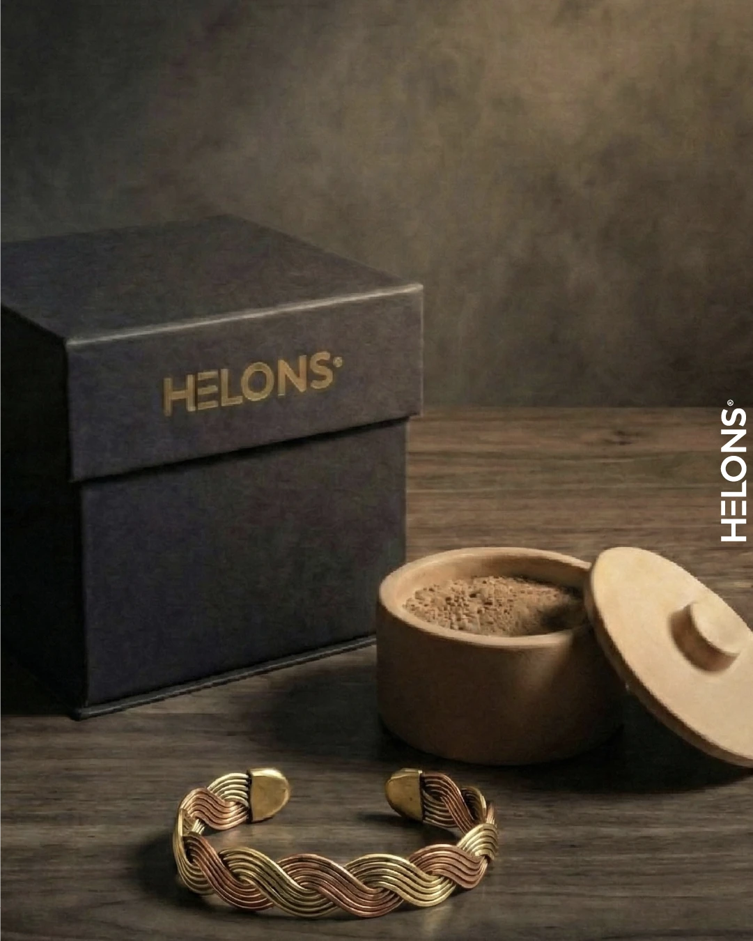 Yin-Yang Bakır Bileklik