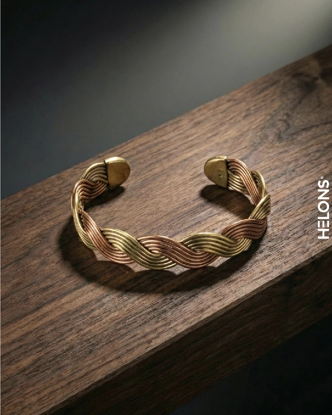 Yin-Yang Bakır Bileklik