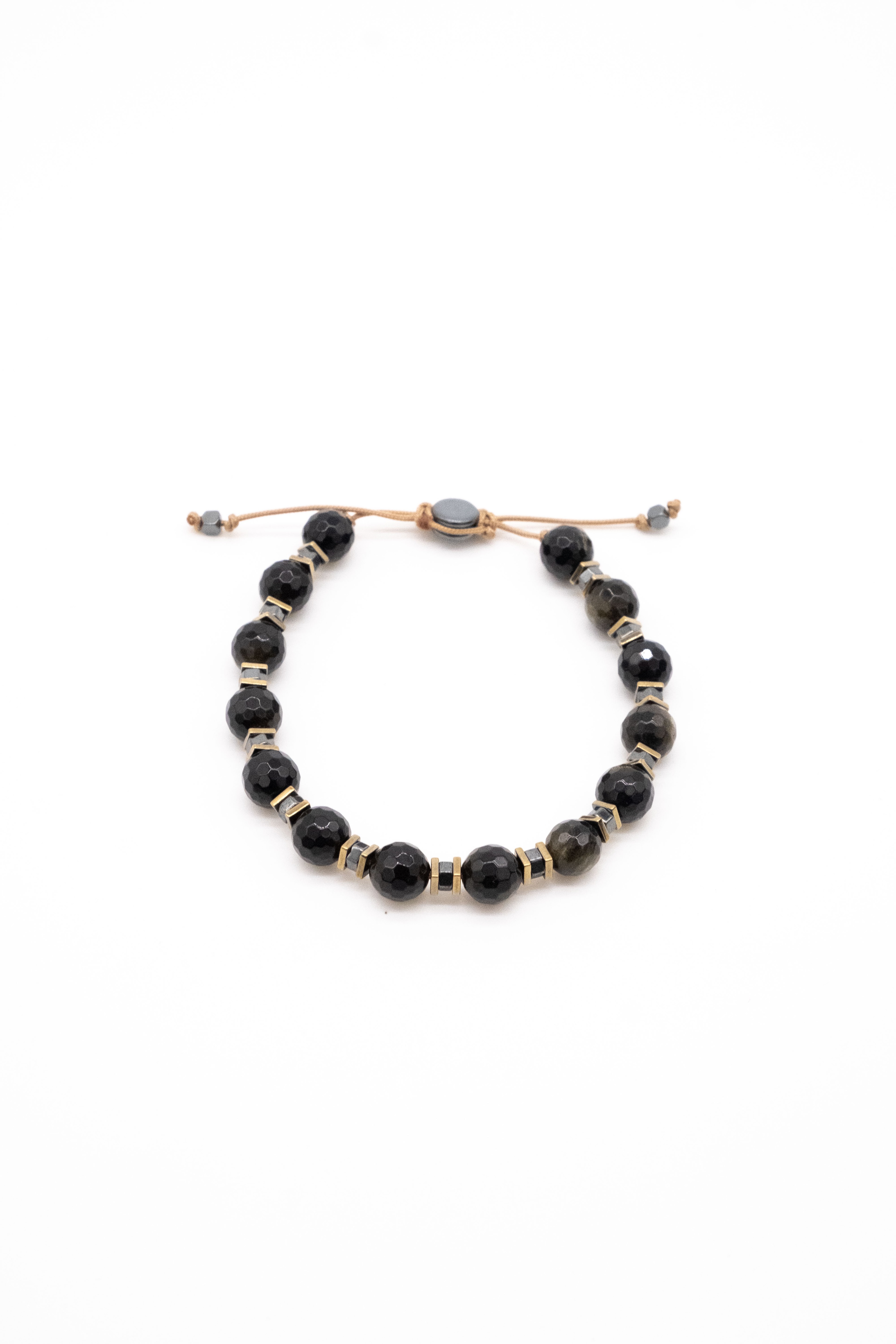 Gold Obsidyen Bileklik