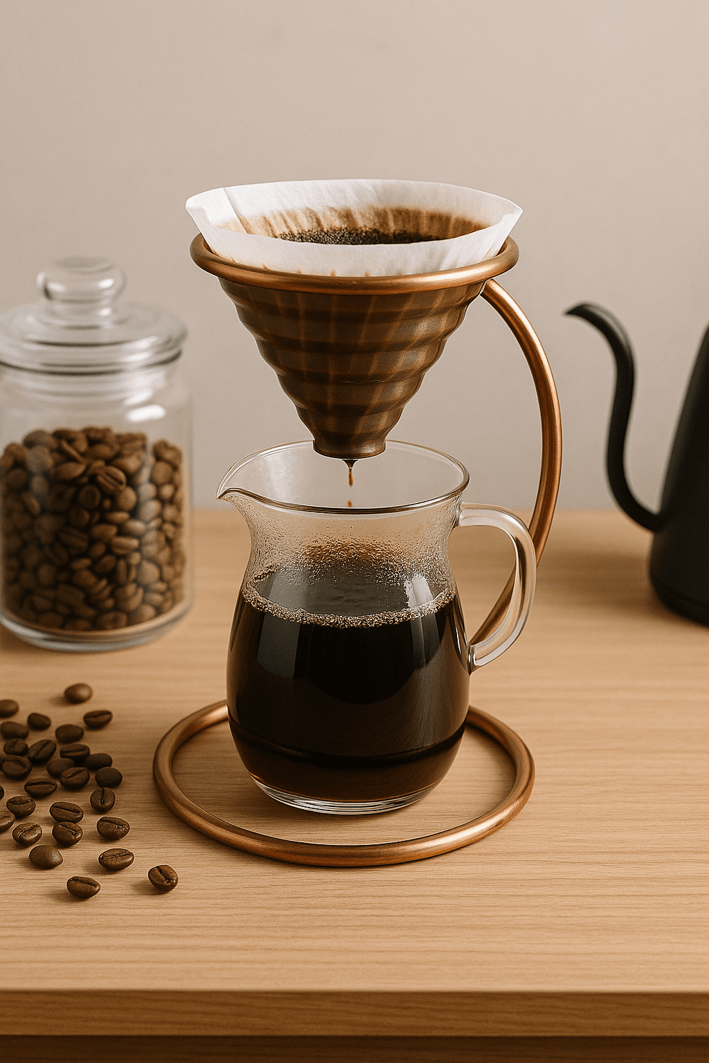 Bakır Dripper Standı