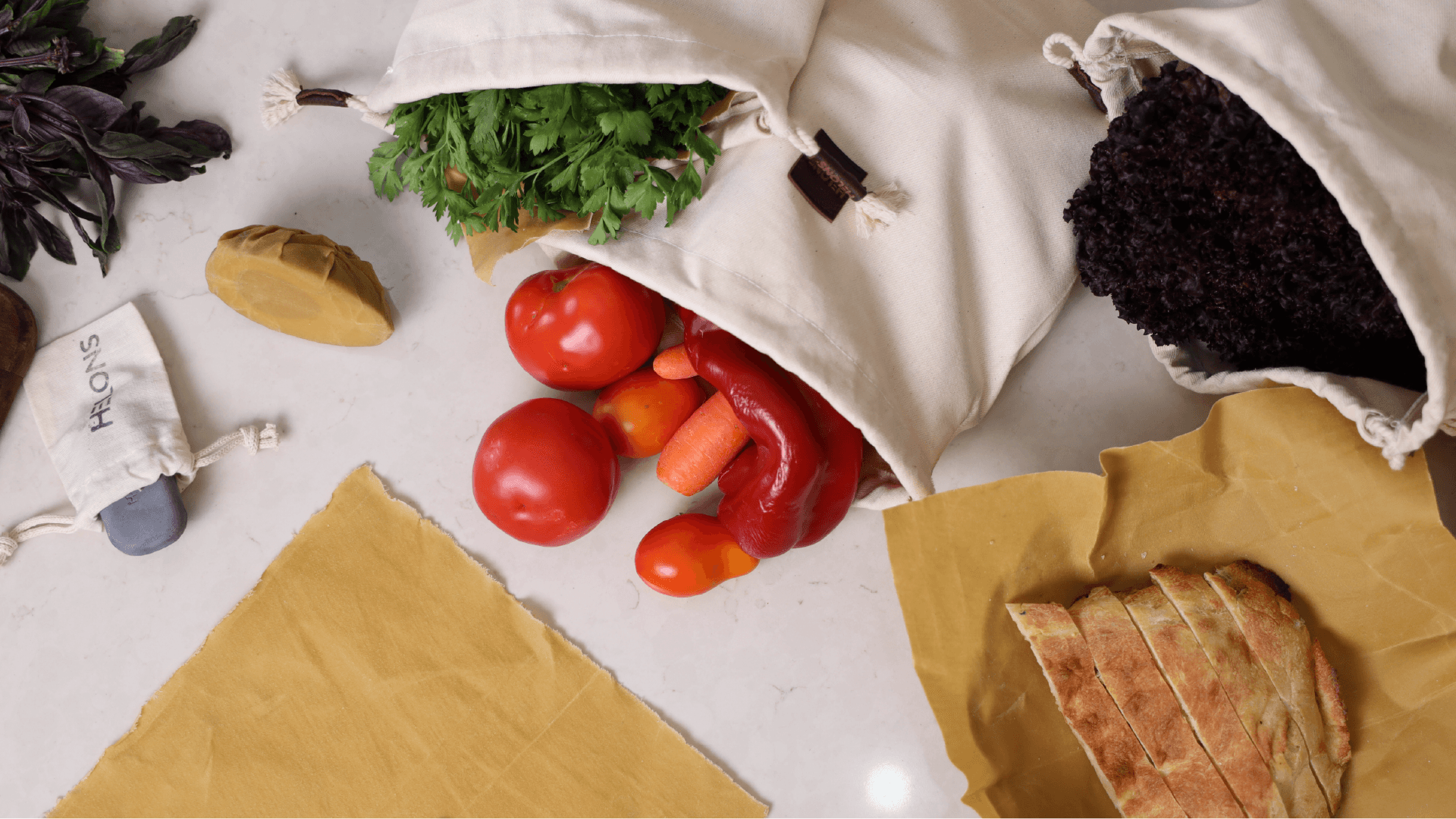 FreshBag - Doğal Kese Küçük Boy Eco 3 Paket
