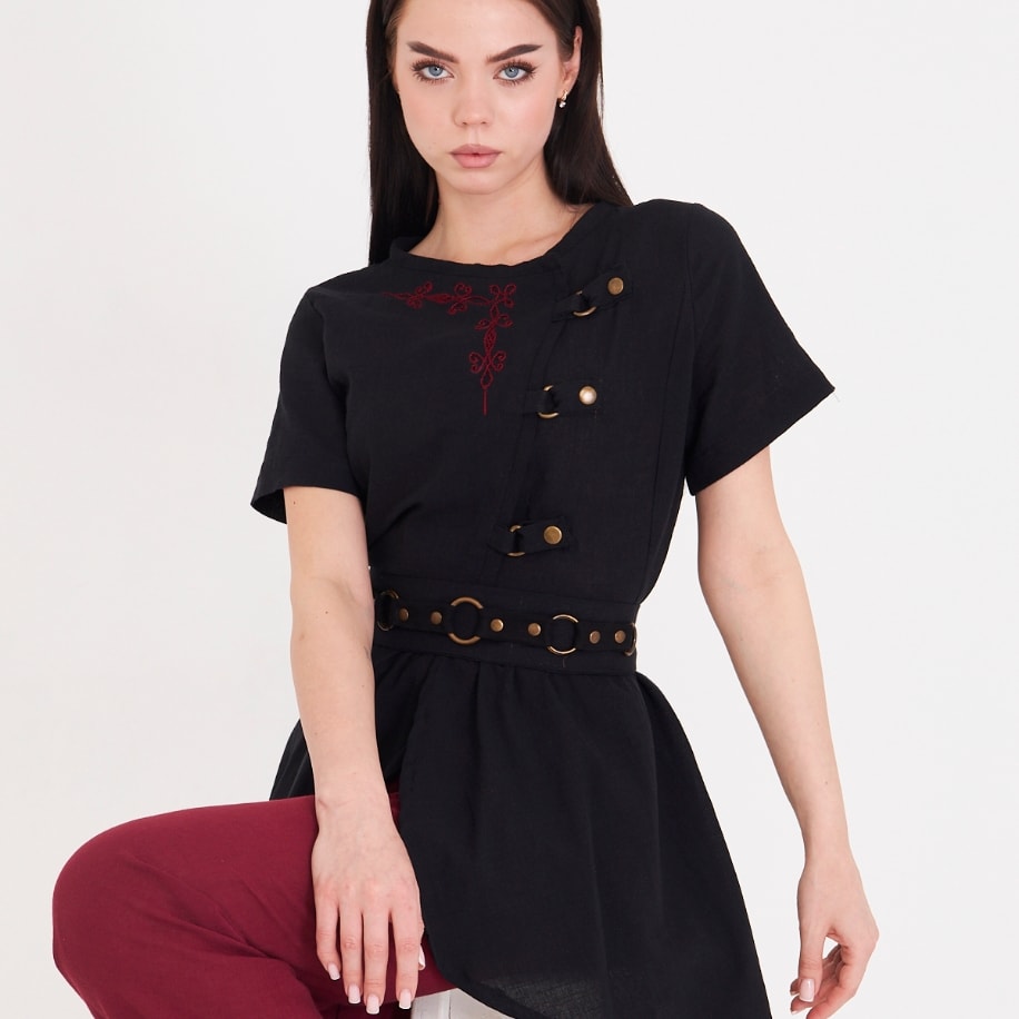 LOZEN SİYAH (PANTALONSUZ)