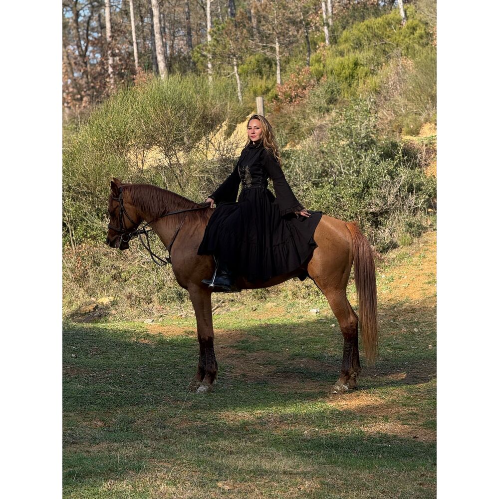 ASENA BİNİCİ TAKIM (pantolonlu, yelekli)