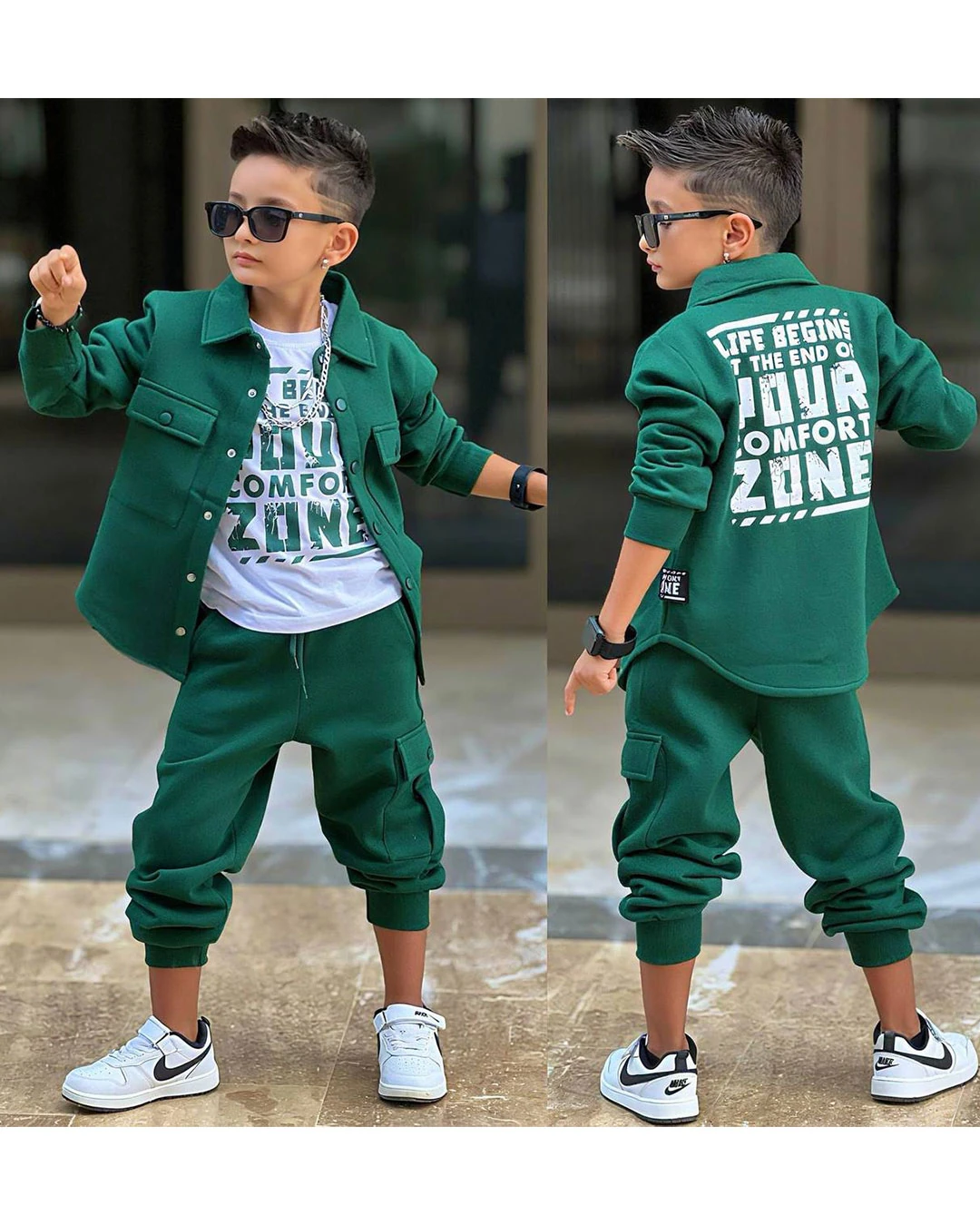 Comfort Cepli 3'lü Takım/3 İplik Şardonlu