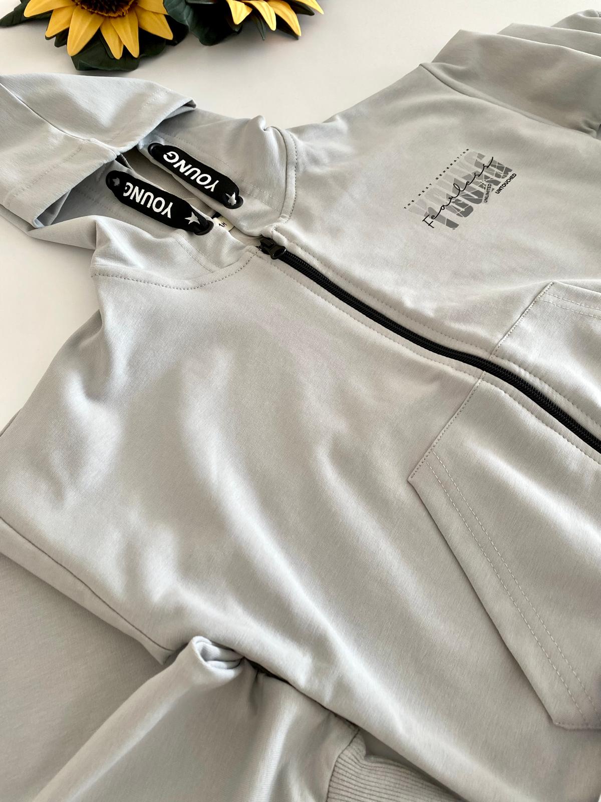 Young Kapşonlu 3'lü Kombin Takım