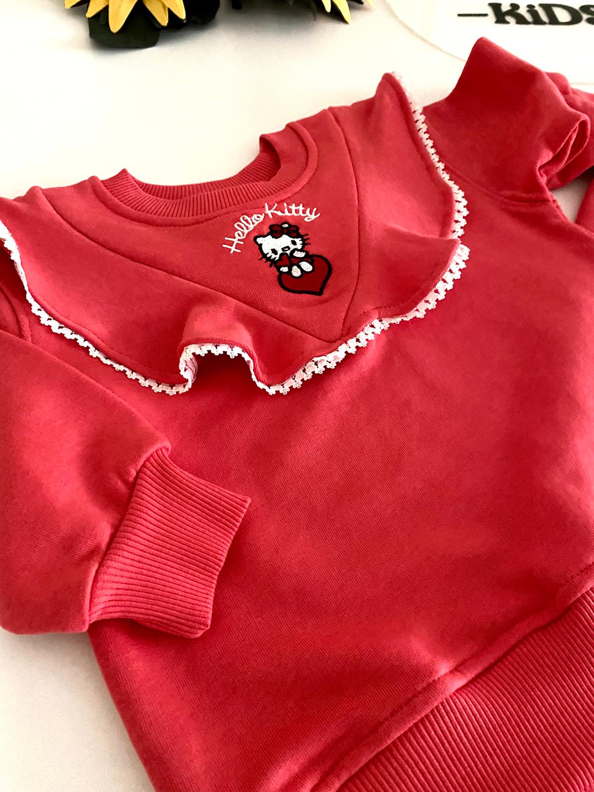 Hello Kitty İkili Kız Takım / 3 İplik