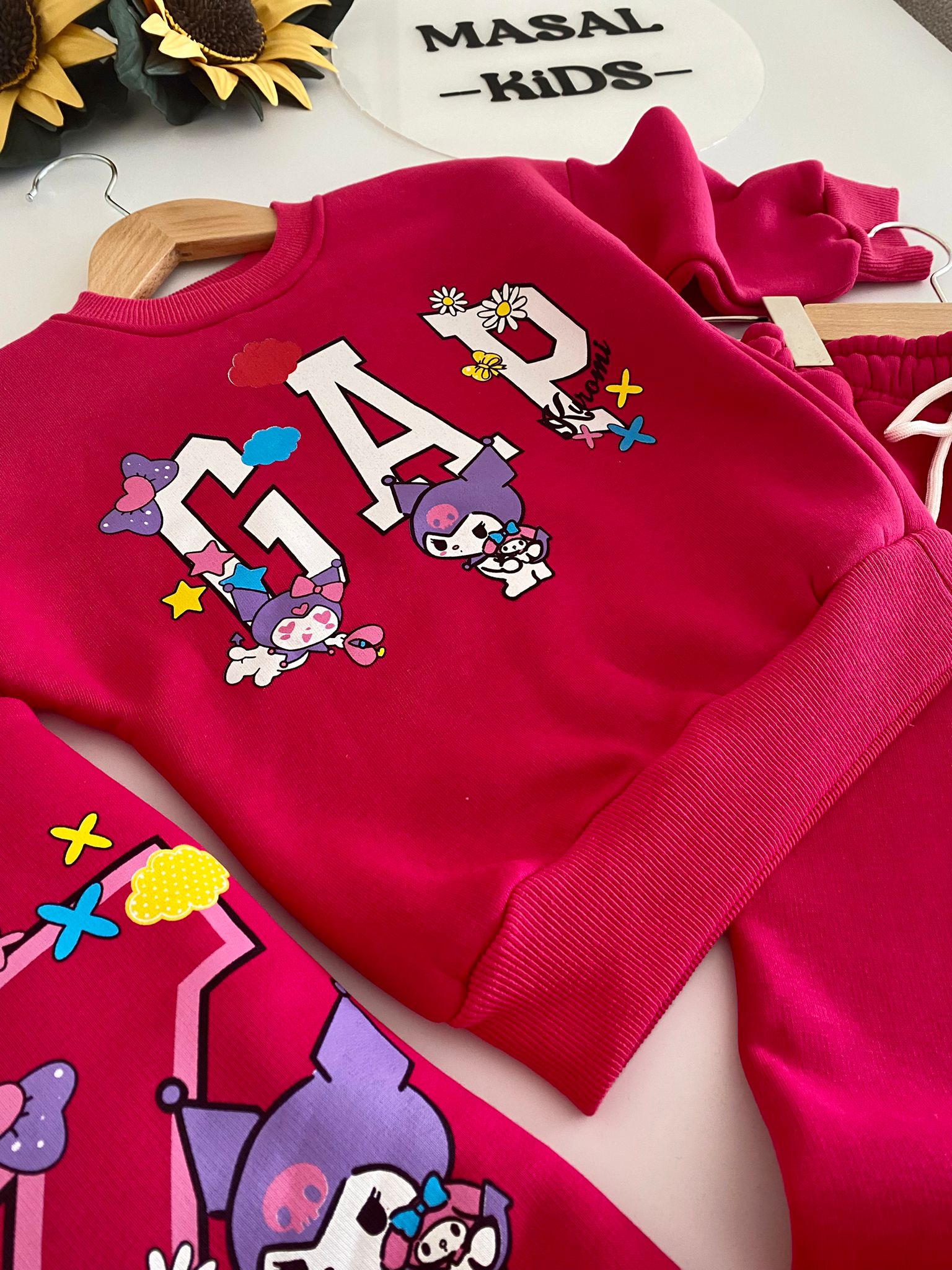 Gp 3 İplik Şardonlu Kız Takımı