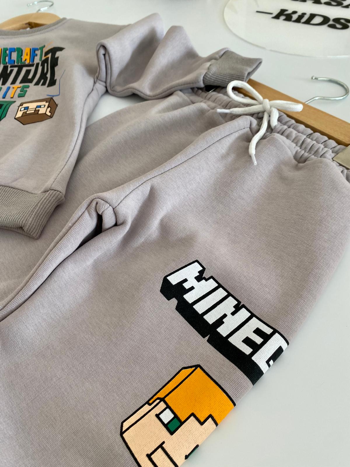 Adventure Baskılı 3 İplik Şardonlu Takım