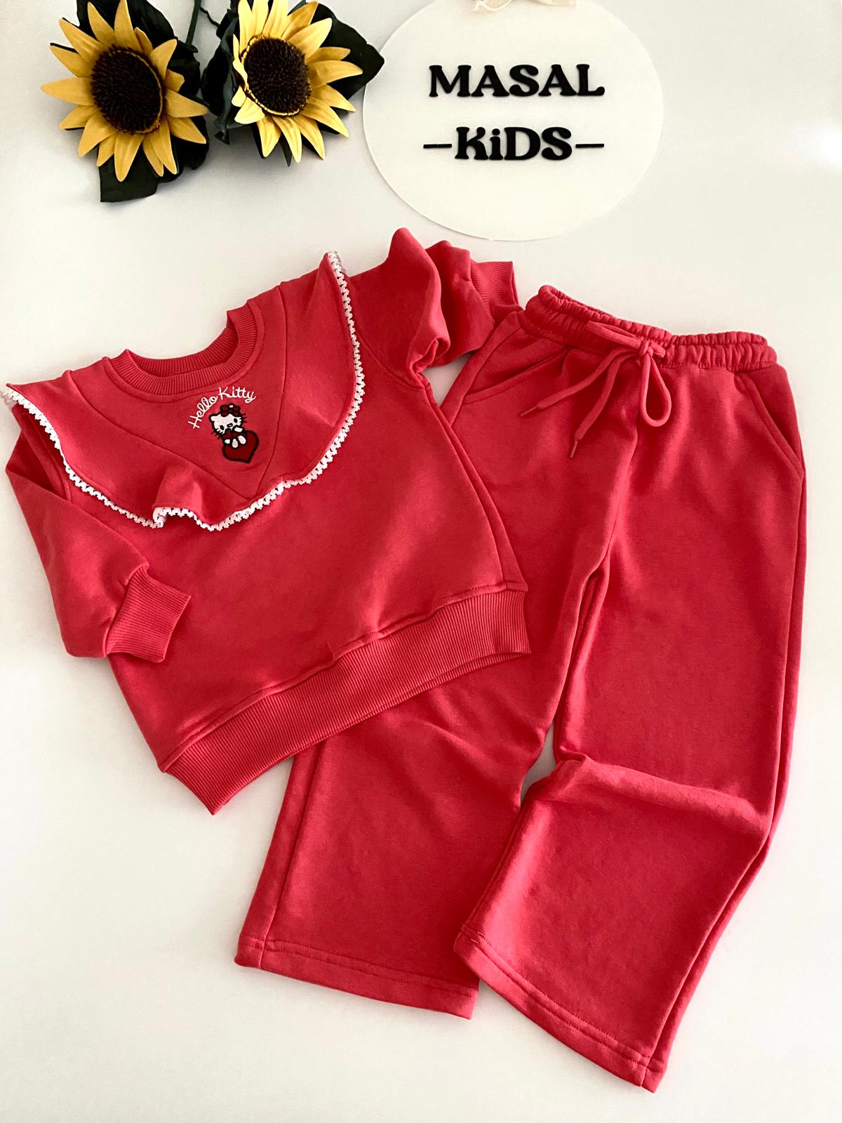 Hello Kitty İkili Kız Takım / 3 İplik