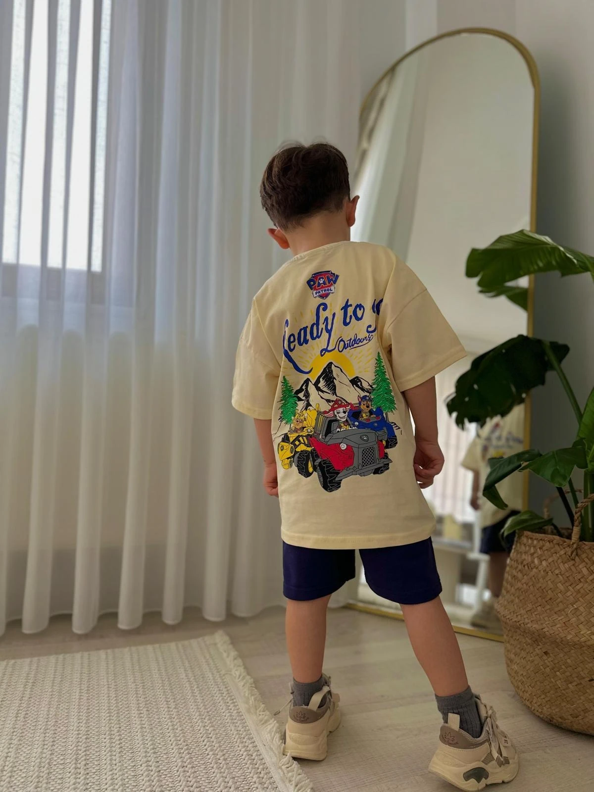 Yeni Sezon 2'li Roady To Go Baskılı Şortlu Takım Erkek