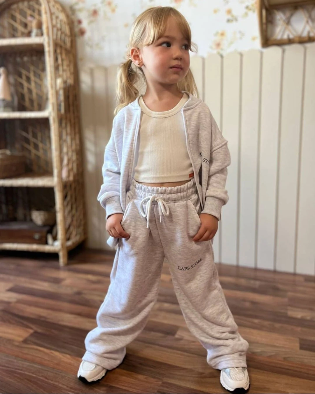 Fermuarlı İkili Kız Takım 