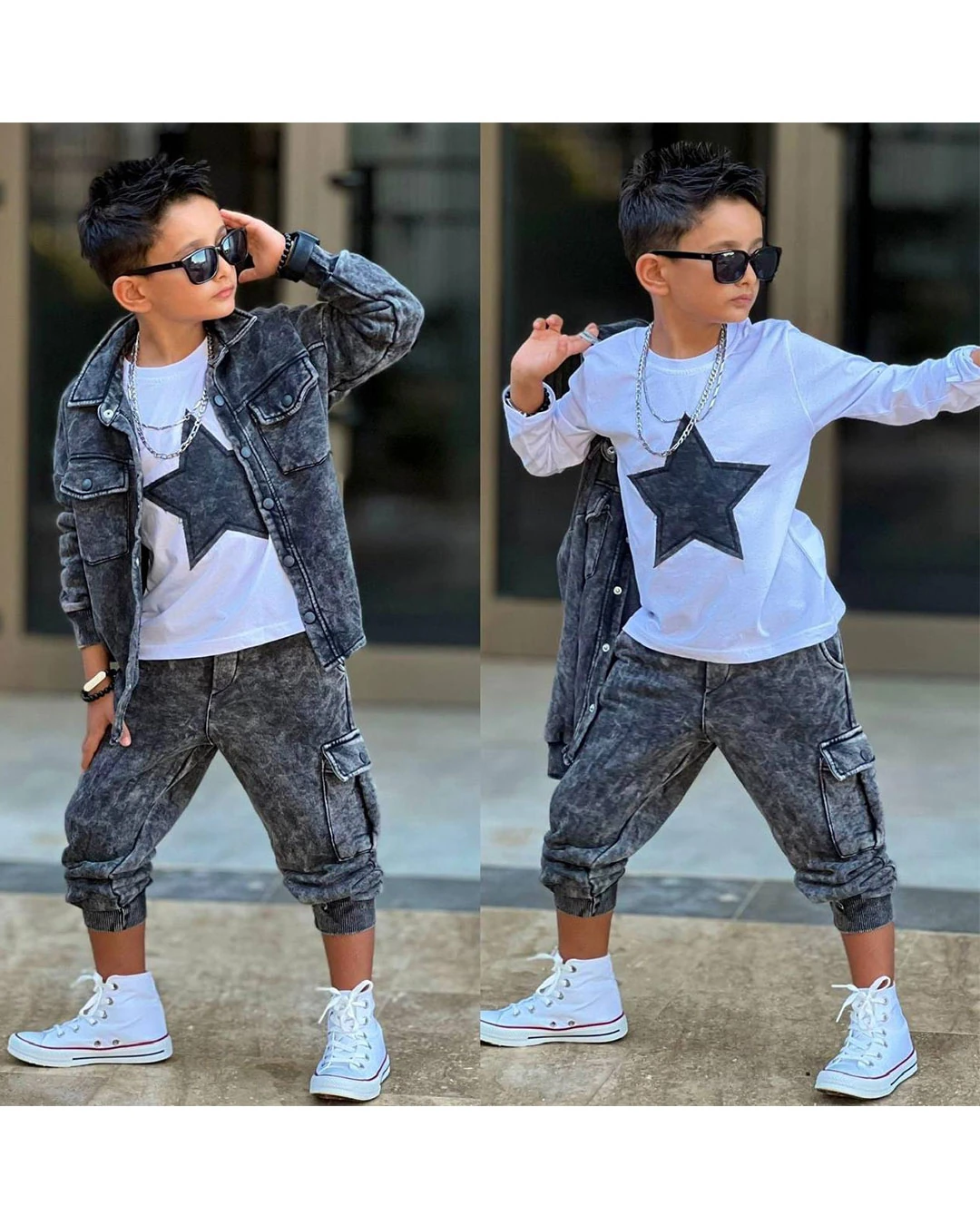 Yıldız Temalı 3'lü Takım/3 İplik 