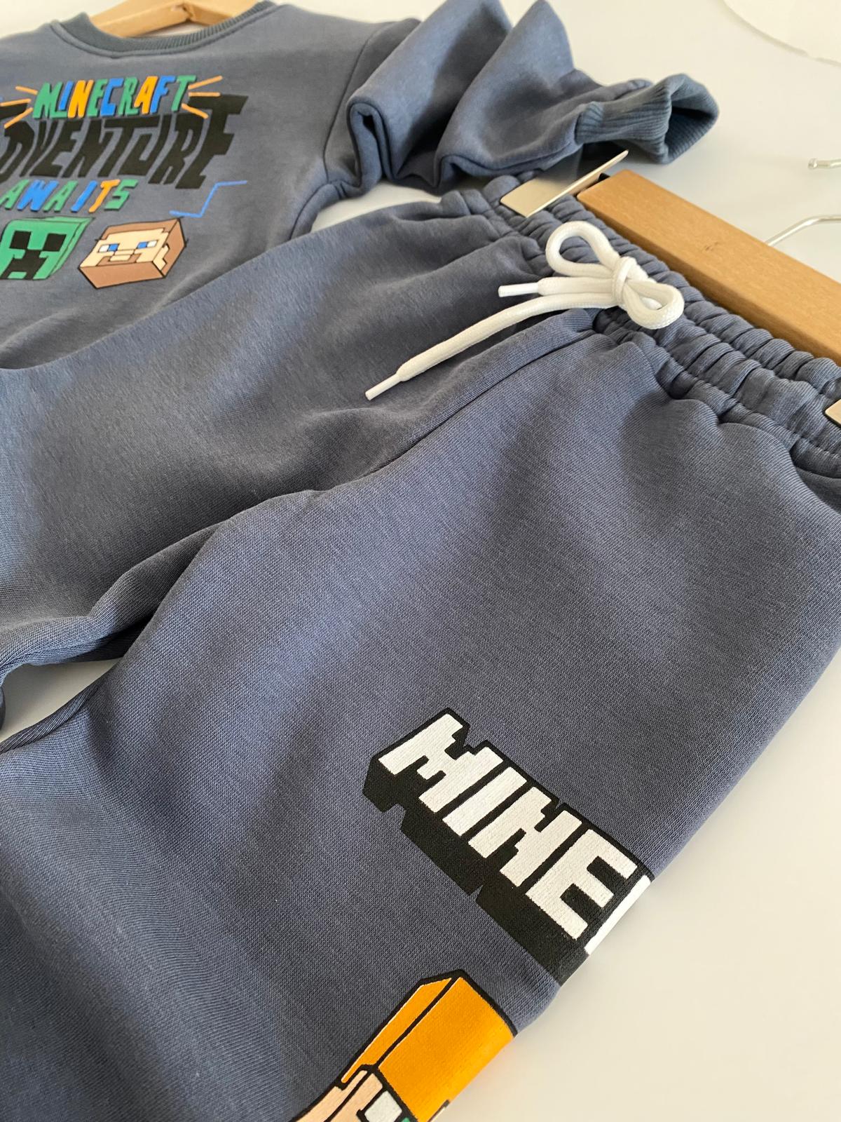 Adventure Baskılı 3 İplik Şardonlu Takım