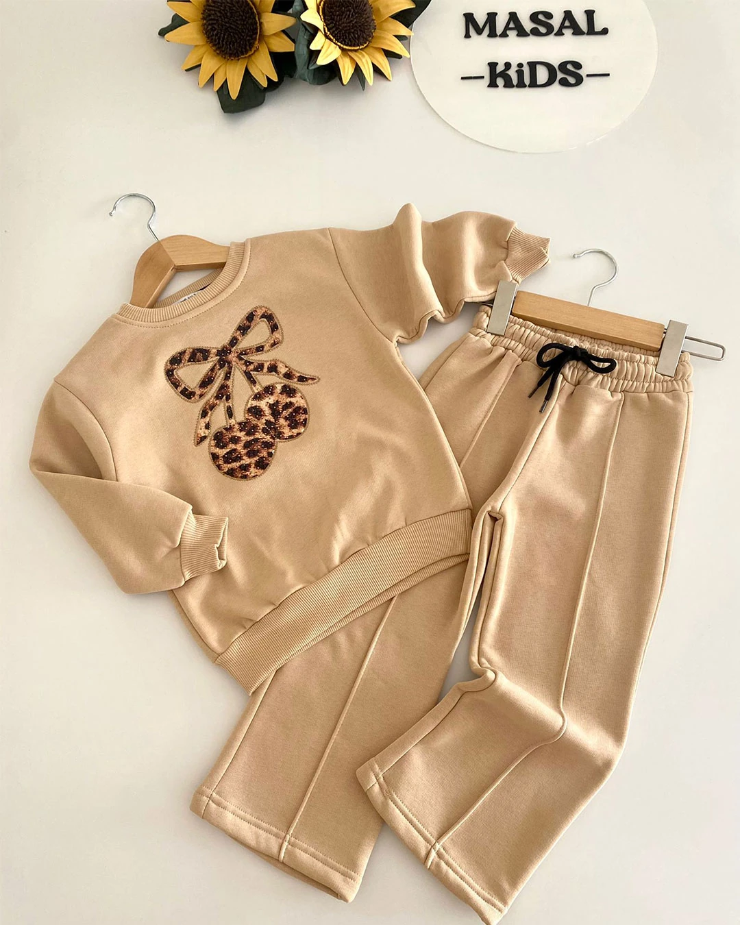 3 İplik Şardonlu Kız Takımı