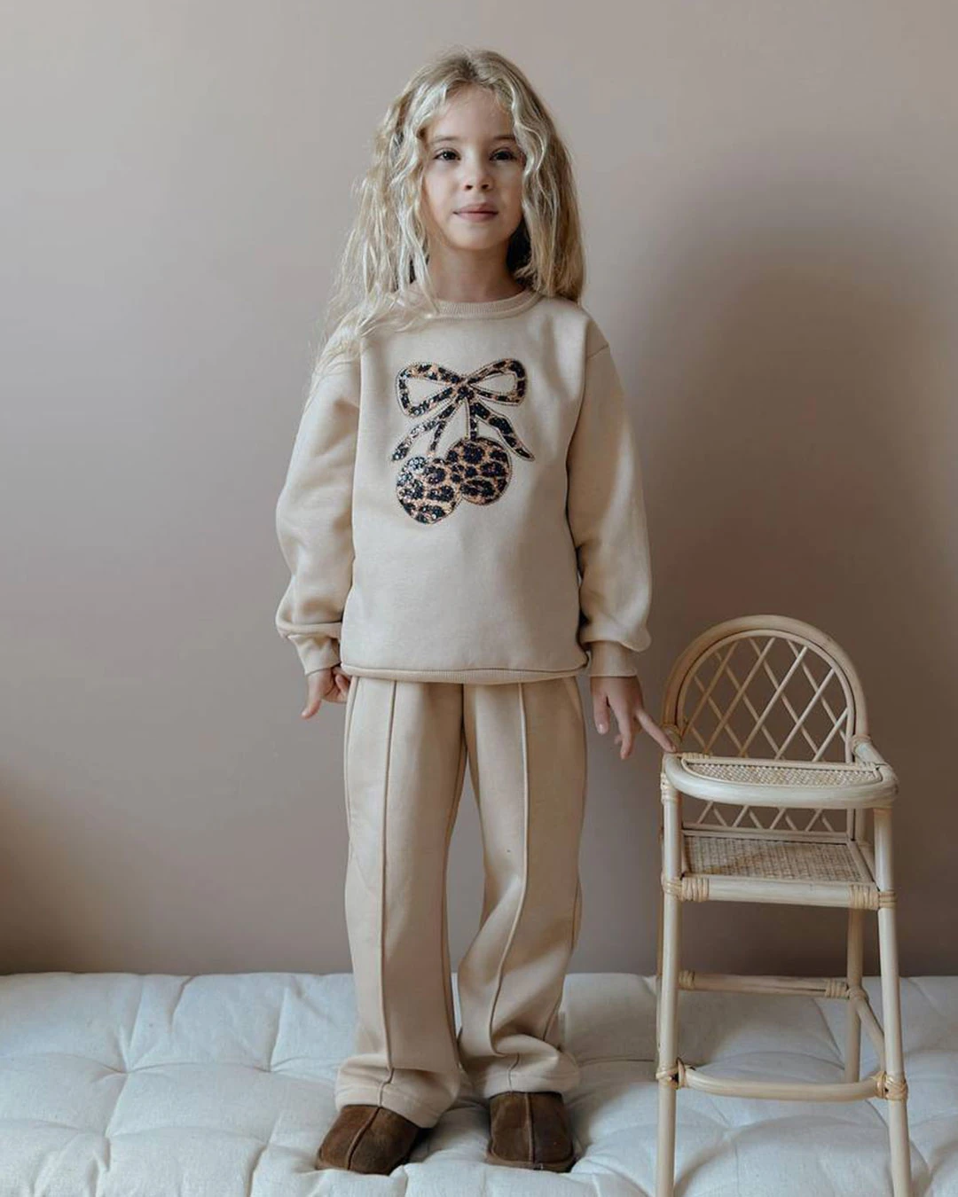 3 İplik Şardonlu Kız Takımı