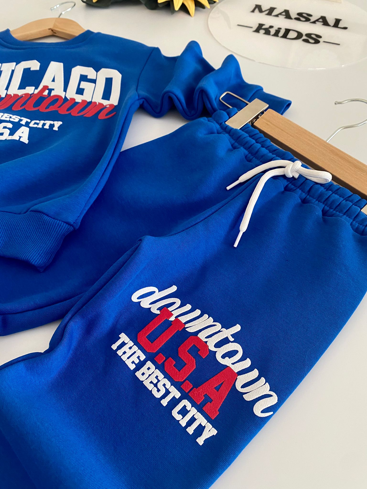 Chicago 3 İp Şardonlu Takım