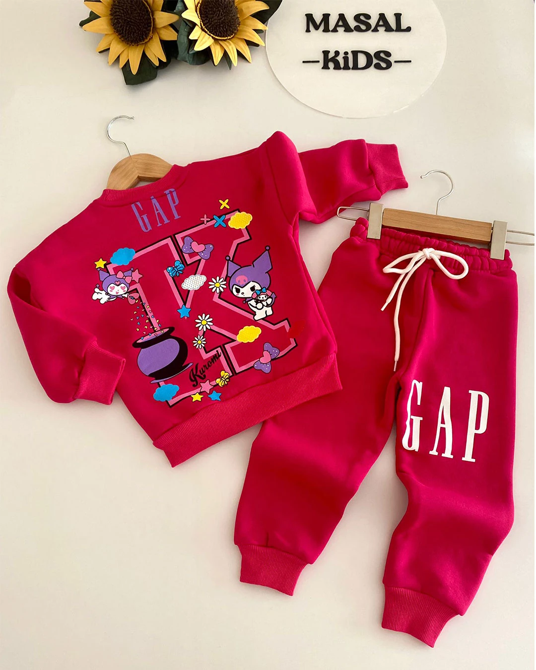 Gp 3 İplik Şardonlu Kız Takımı