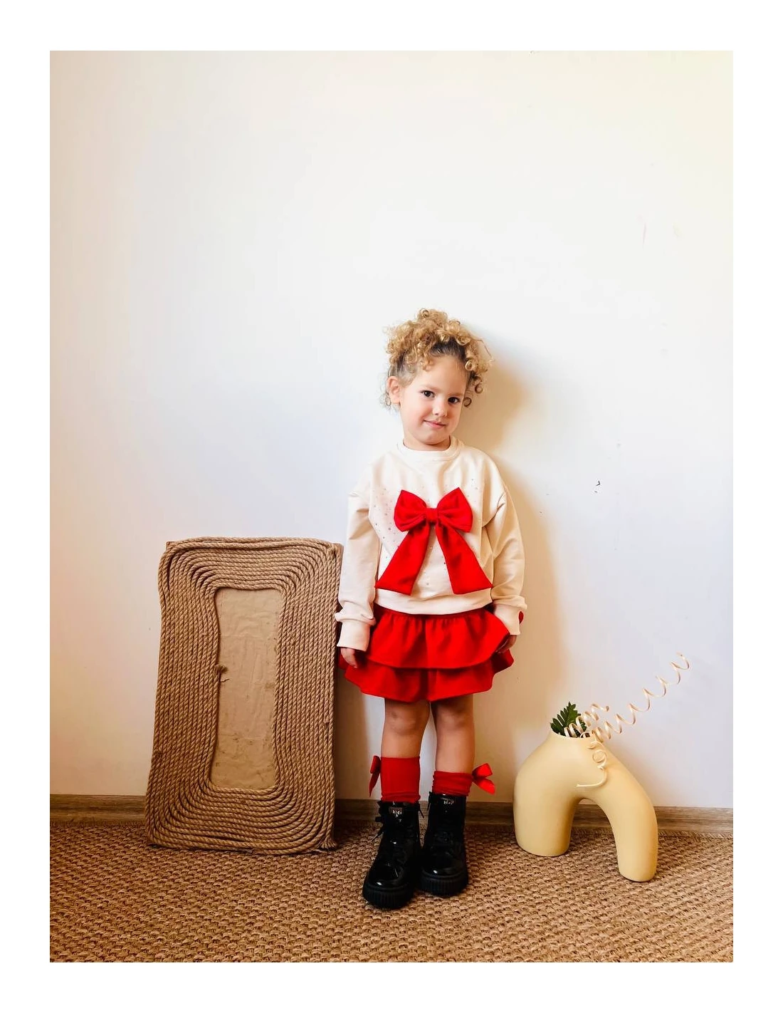 2'li Fiyonklu Etekli Takım