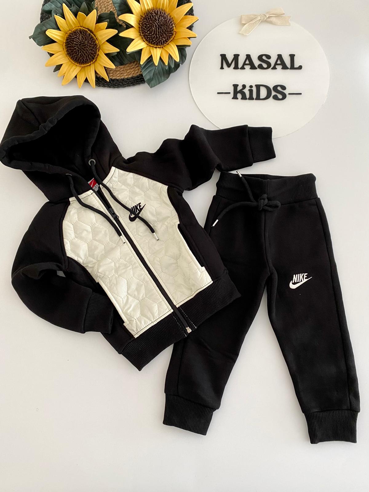 Kapitone Kapşonlu Şardonlu Alt Üst Takım